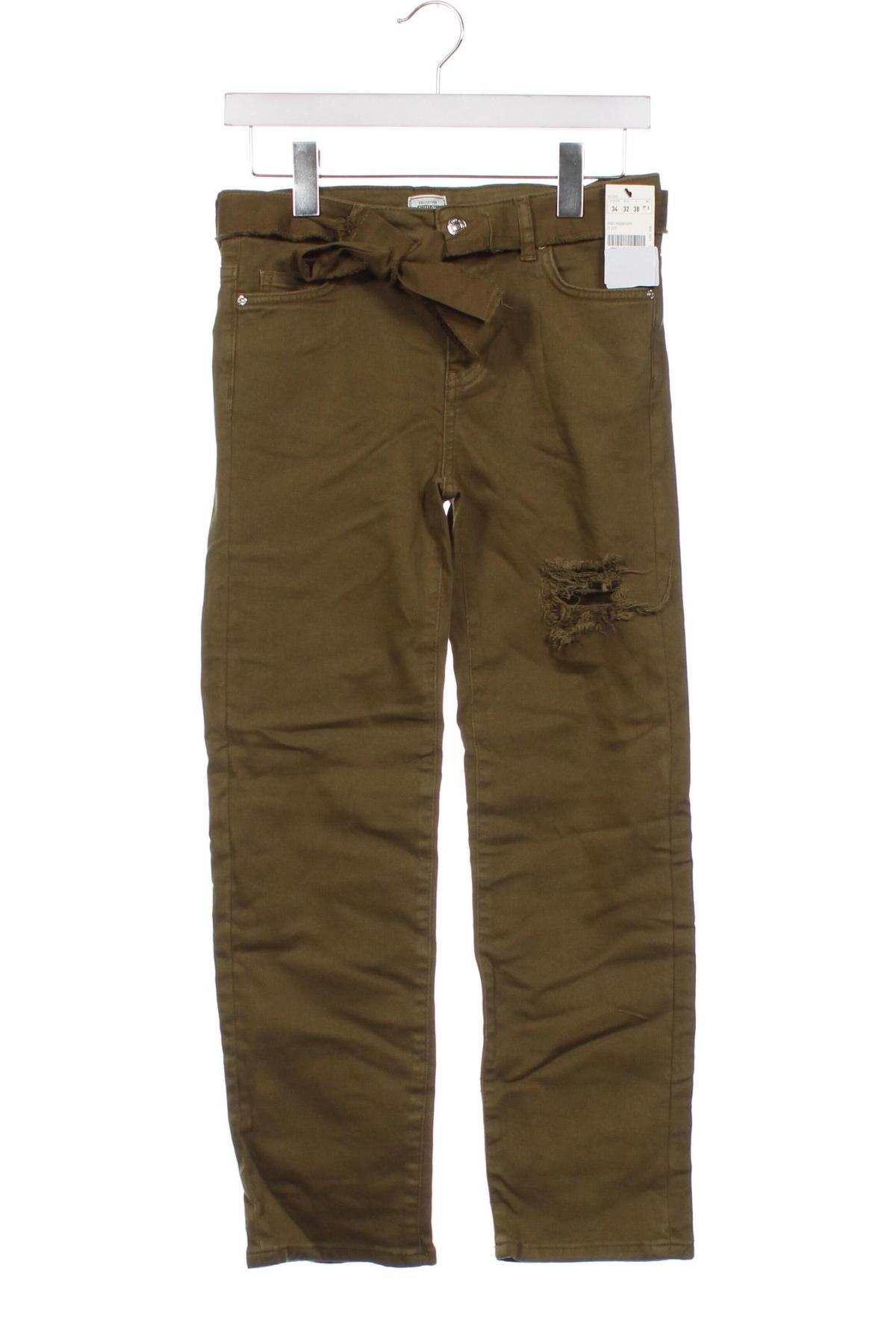Damen Jeans Pimkie, Größe XXS, Farbe Grün, Preis € 5,22