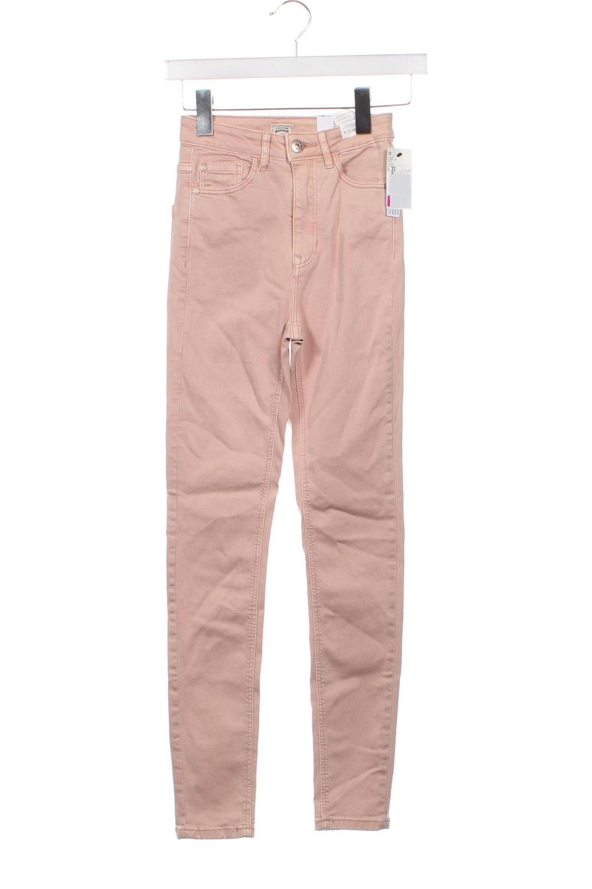 Damen Jeans Pimkie, Größe XXS, Farbe Rosa, Preis 5,45 €