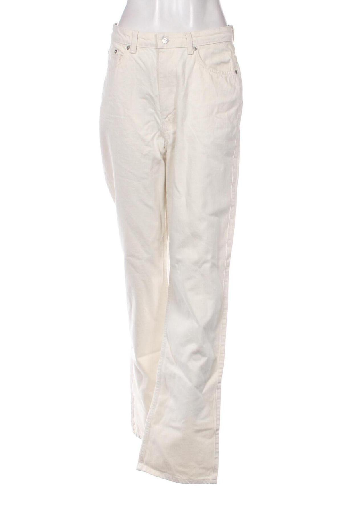Damen Jeans Weekday, Größe L, Farbe Beige, Preis 9,72 €