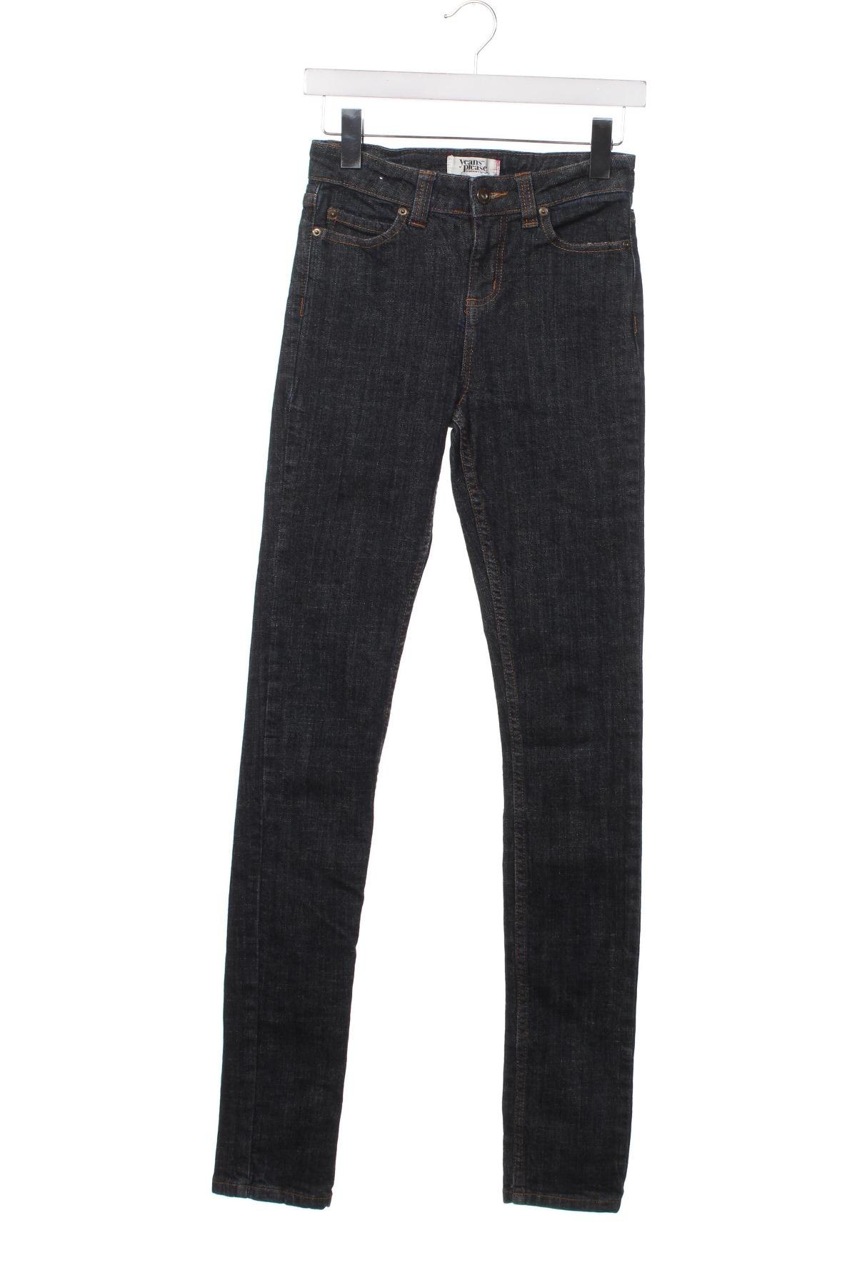 Dámske džínsy  Yeans Please, Veľkosť XS, Farba Modrá, Cena  2,97 €