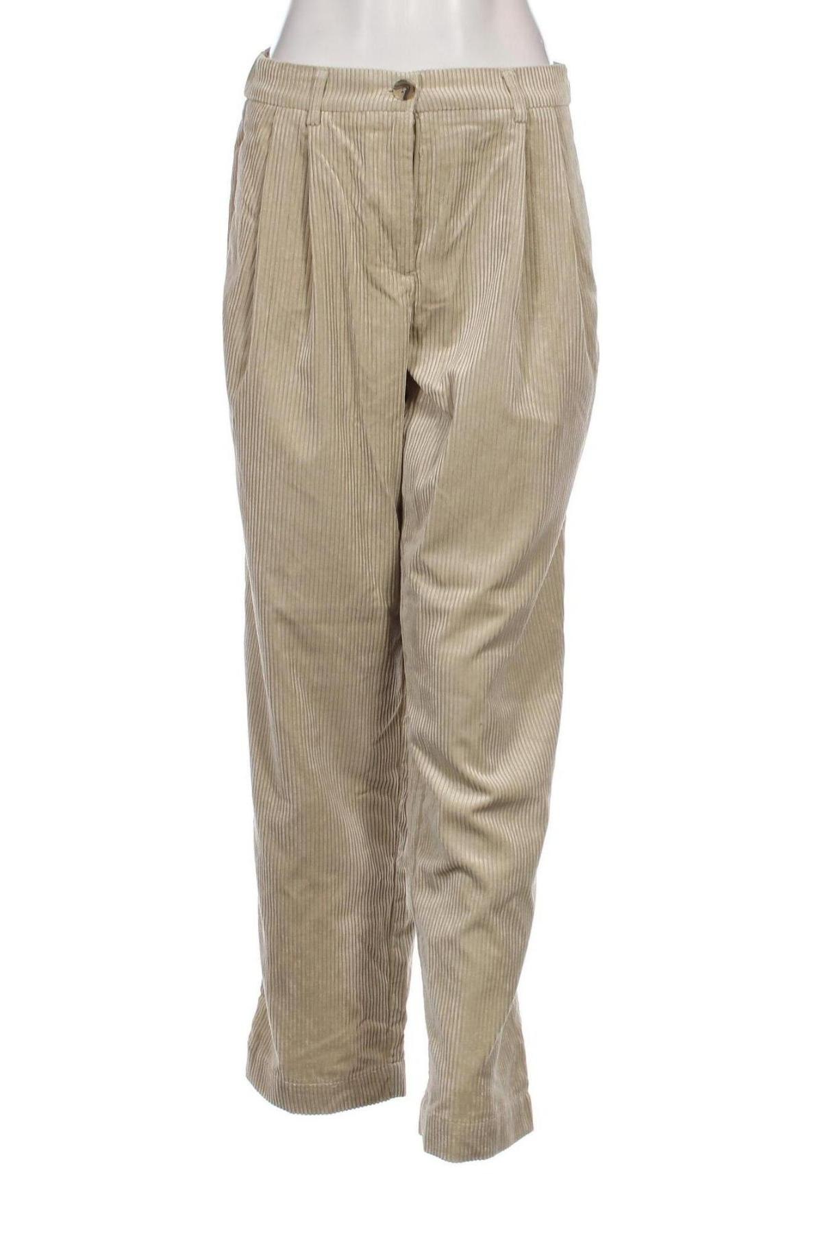 Γυναικείο κοτλέ παντελόνι MSCH, Μέγεθος S, Χρώμα  Μπέζ, Τιμή 8,07 €