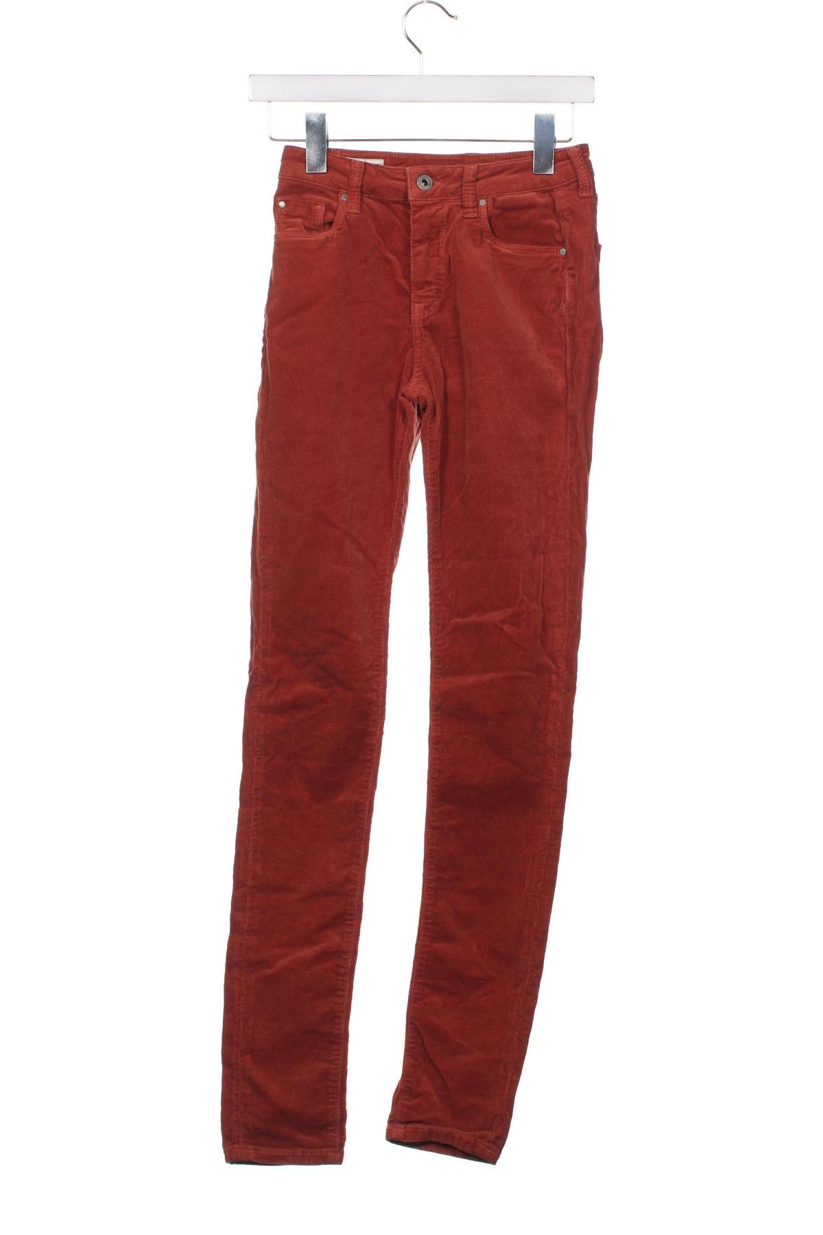 Dámske menčestráky Pepe Jeans, Veľkosť XS, Farba Hnedá, Cena  17,45 €