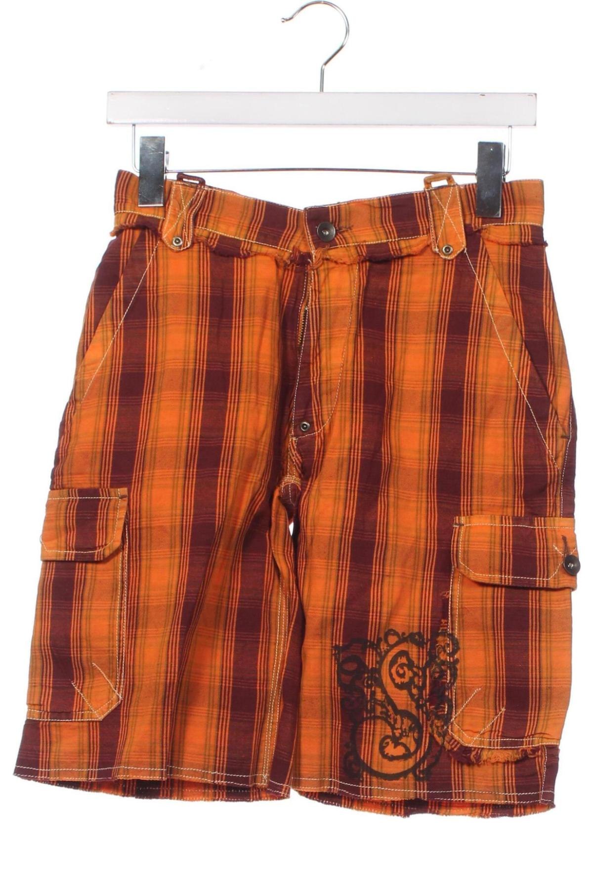 Дамски къс панталон, Размер S, Цвят Оранжев, Цена 10,54 лв.