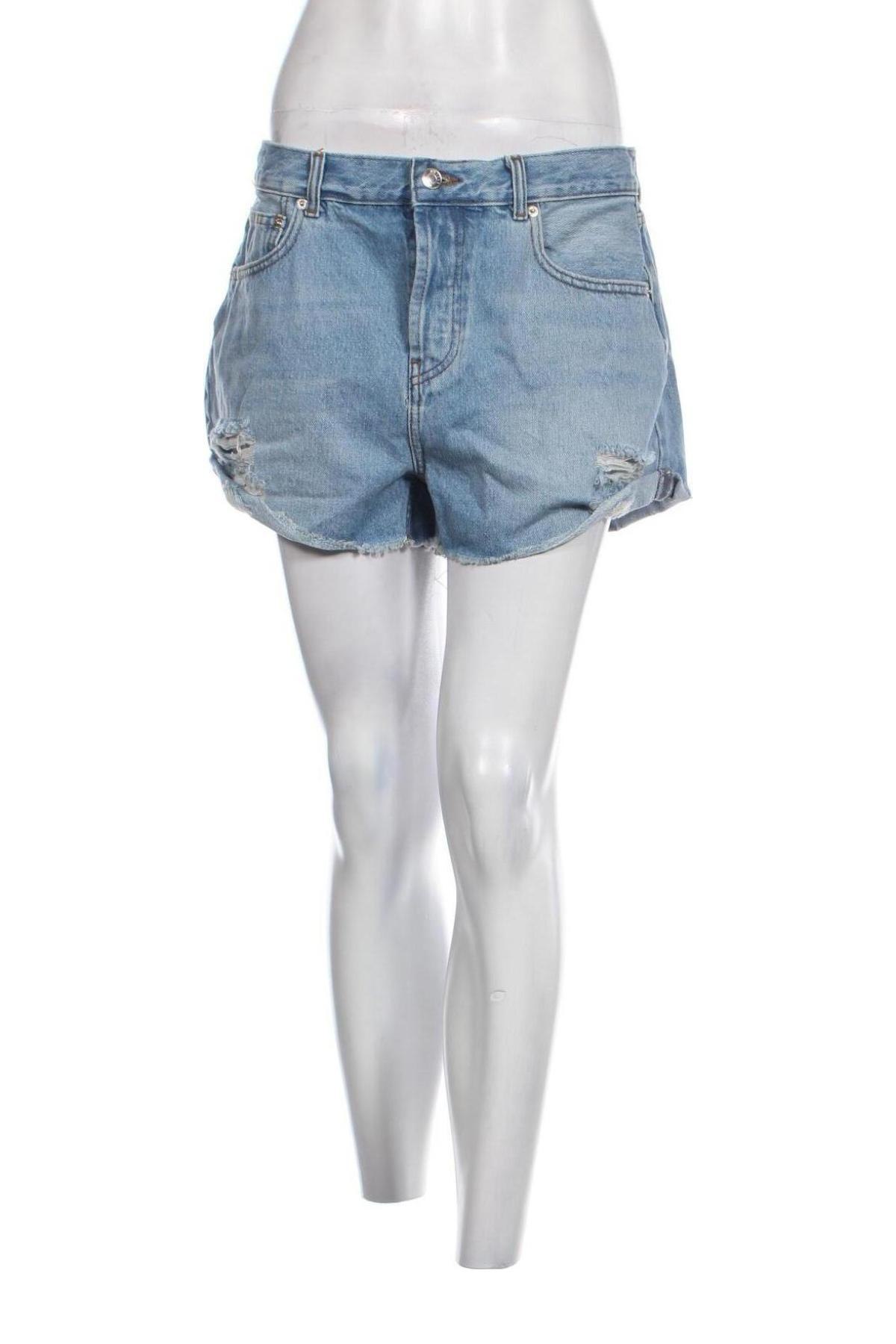 Pantaloni scurți de femei ASOS, Mărime M, Culoare Albastru, Preț 35,53 Lei