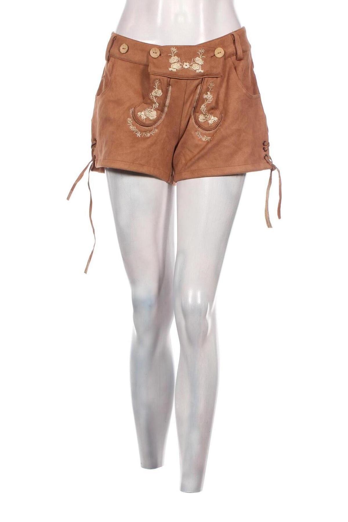 Pantaloni scurți de femei Colloseum, Mărime L, Culoare Maro, Preț 13,26 Lei