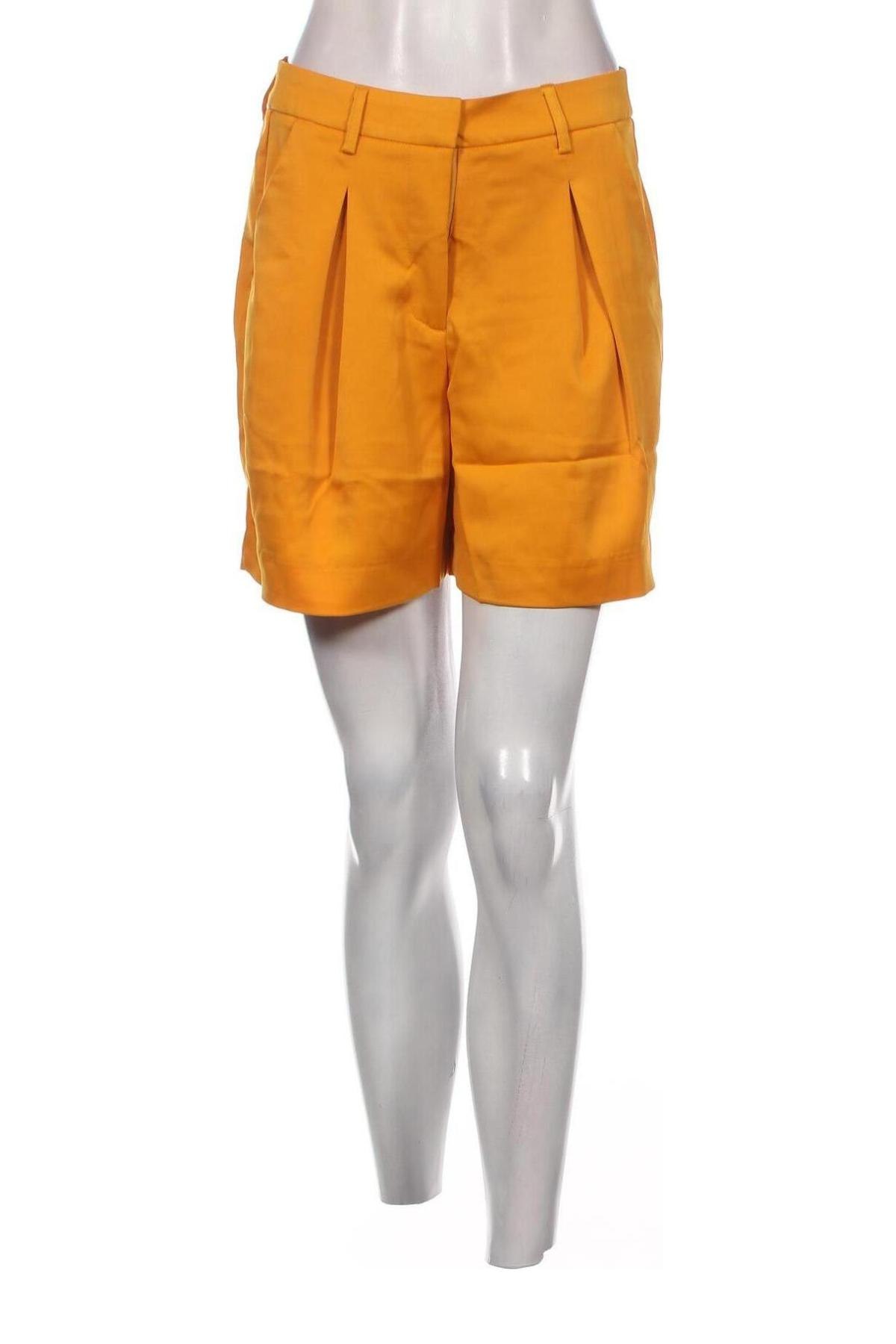 Дамски къс панталон Ichi, Размер S, Цвят Жълт, Цена 23,04 лв.