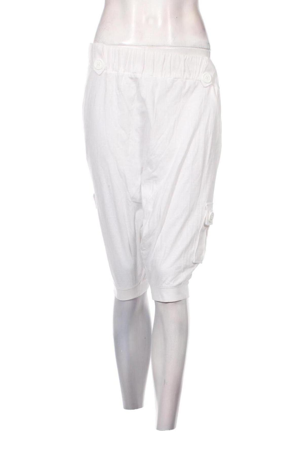 Γυναικείο κοντό παντελόνι Miss Sixty, Μέγεθος S, Χρώμα Λευκό, Τιμή 13,67 €