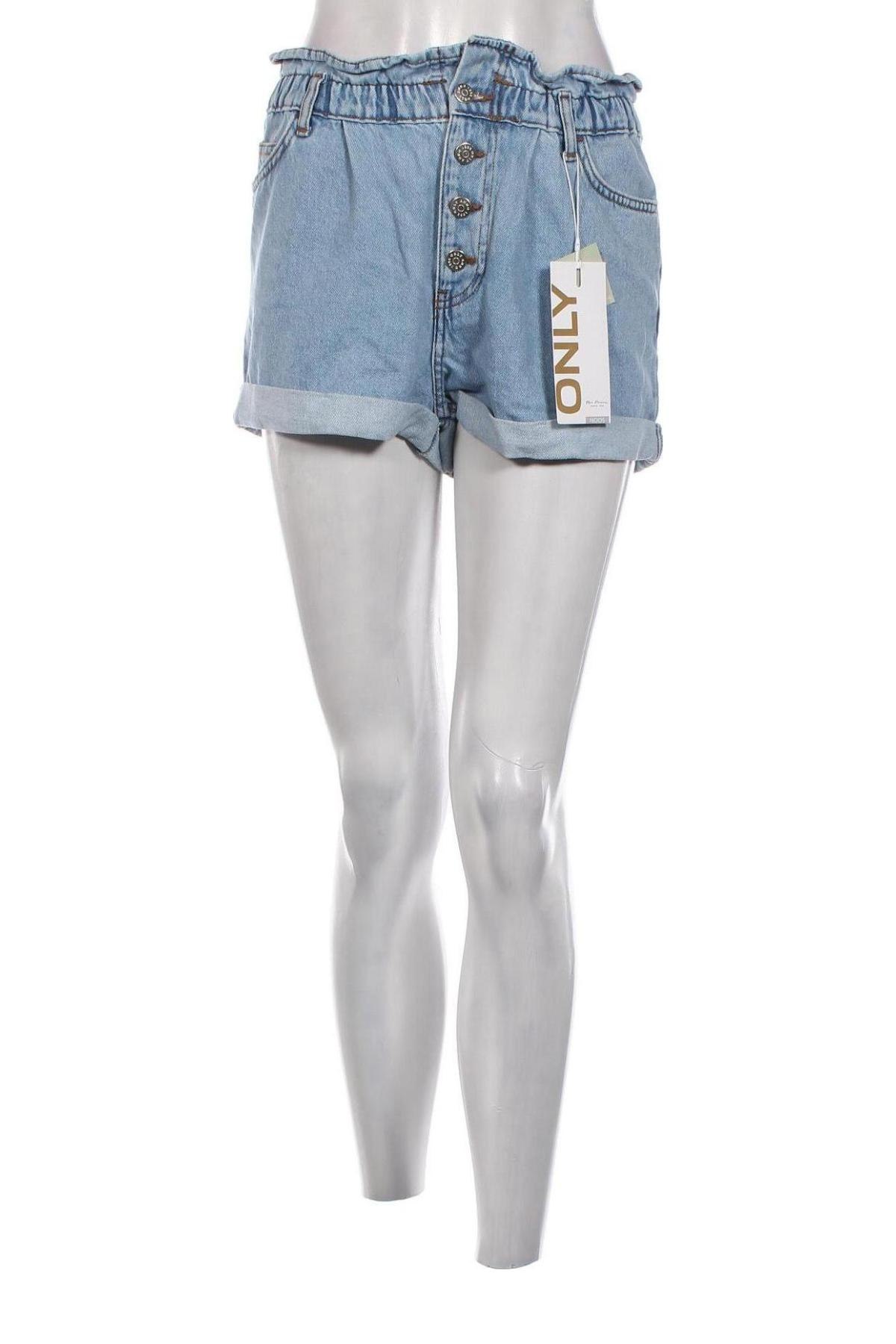 Γυναικείο κοντό παντελόνι ONLY, Μέγεθος M, Χρώμα Μπλέ, Τιμή 20,62 €