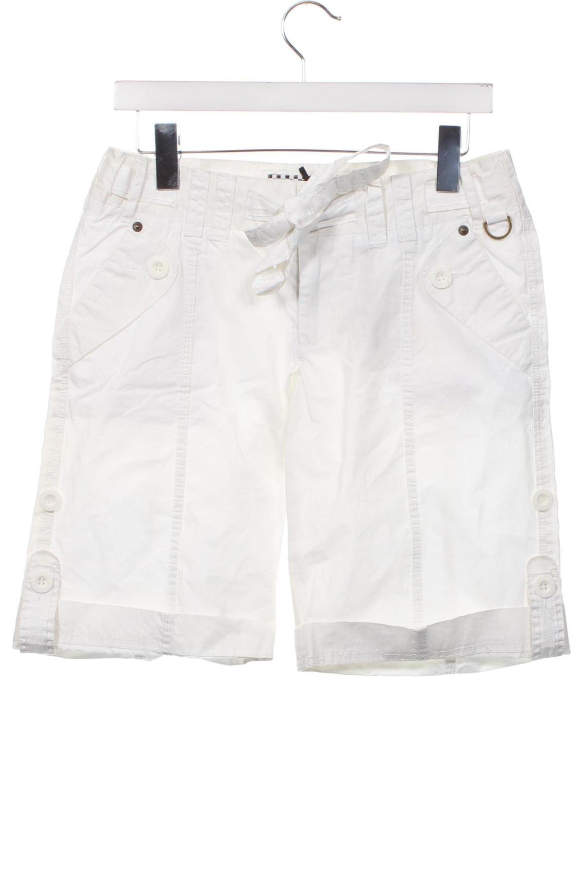 Γυναικείο κοντό παντελόνι Pepe Jeans, Μέγεθος M, Χρώμα Λευκό, Τιμή 12,09 €