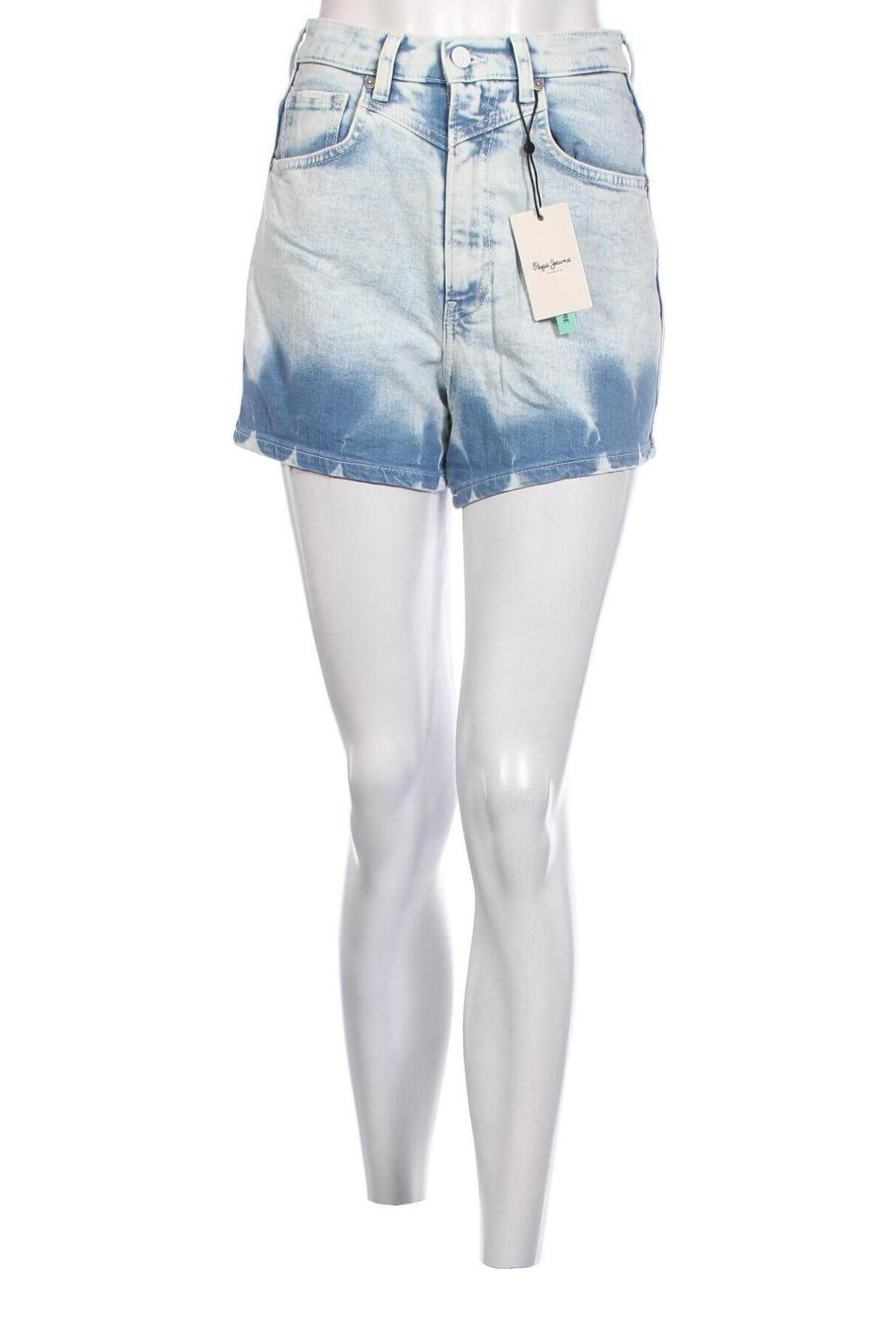 Γυναικείο κοντό παντελόνι Pepe Jeans, Μέγεθος XXS, Χρώμα Μπλέ, Τιμή 11,57 €