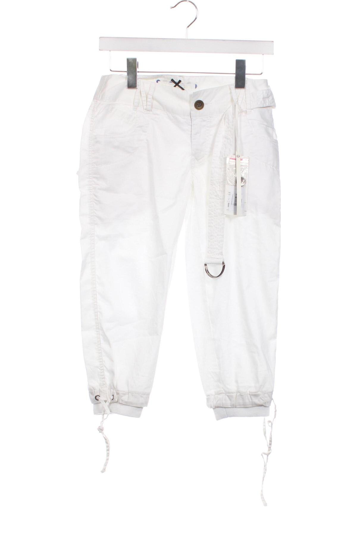 Pantaloni scurți de femei Pepe Jeans, Mărime XS, Culoare Alb, Preț 60,40 Lei