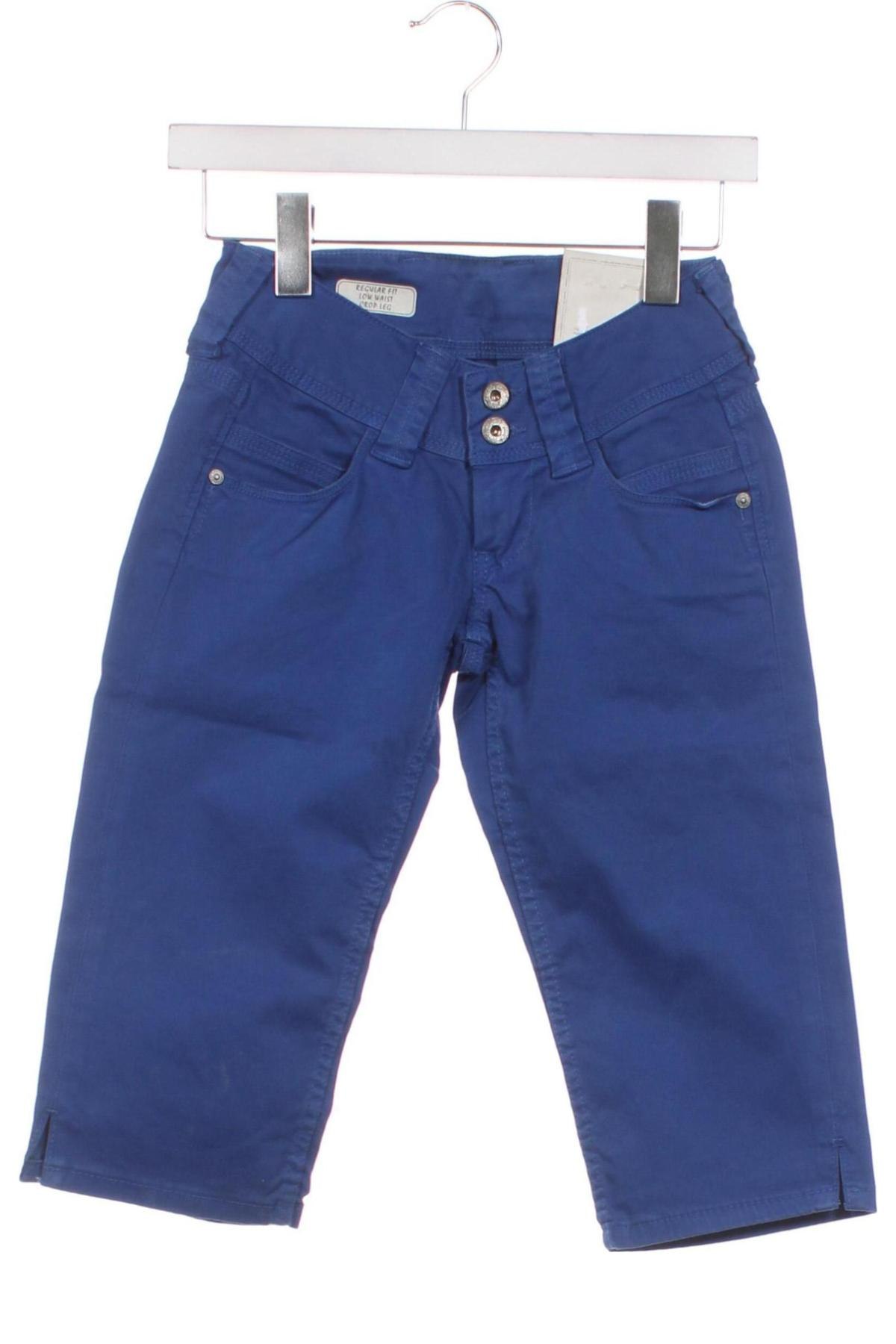 Γυναικείο κοντό παντελόνι Pepe Jeans, Μέγεθος XS, Χρώμα Μπλέ, Τιμή 9,99 €