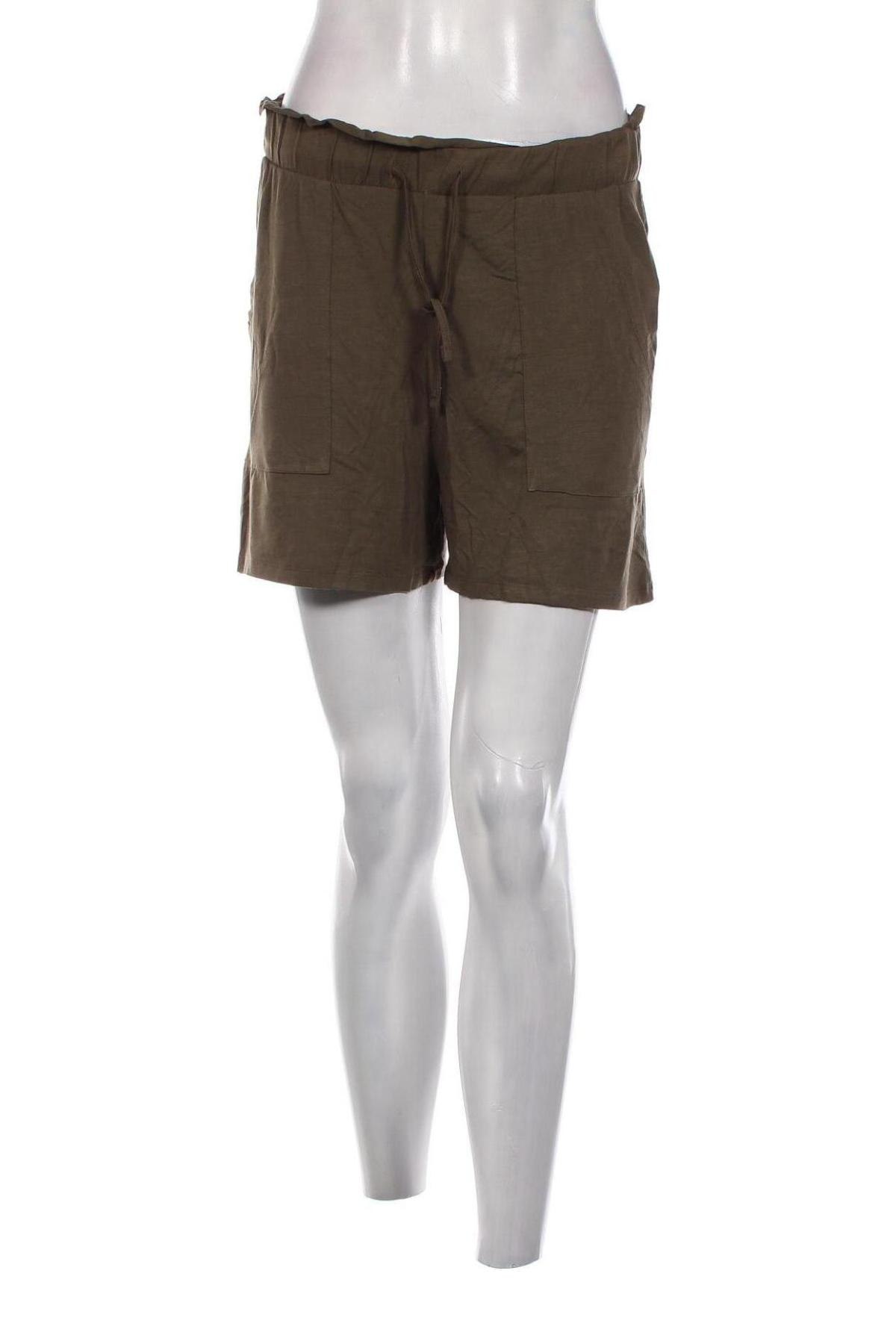 Дамски къс панталон Pieces, Размер XS, Цвят Зелен, Цена 7,60 лв.