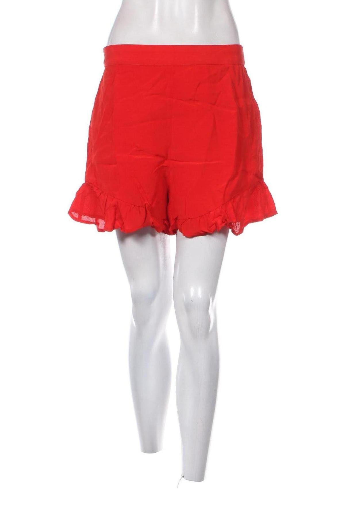 Pantaloni scurți de femei Pimkie, Mărime L, Culoare Roșu, Preț 33,65 Lei