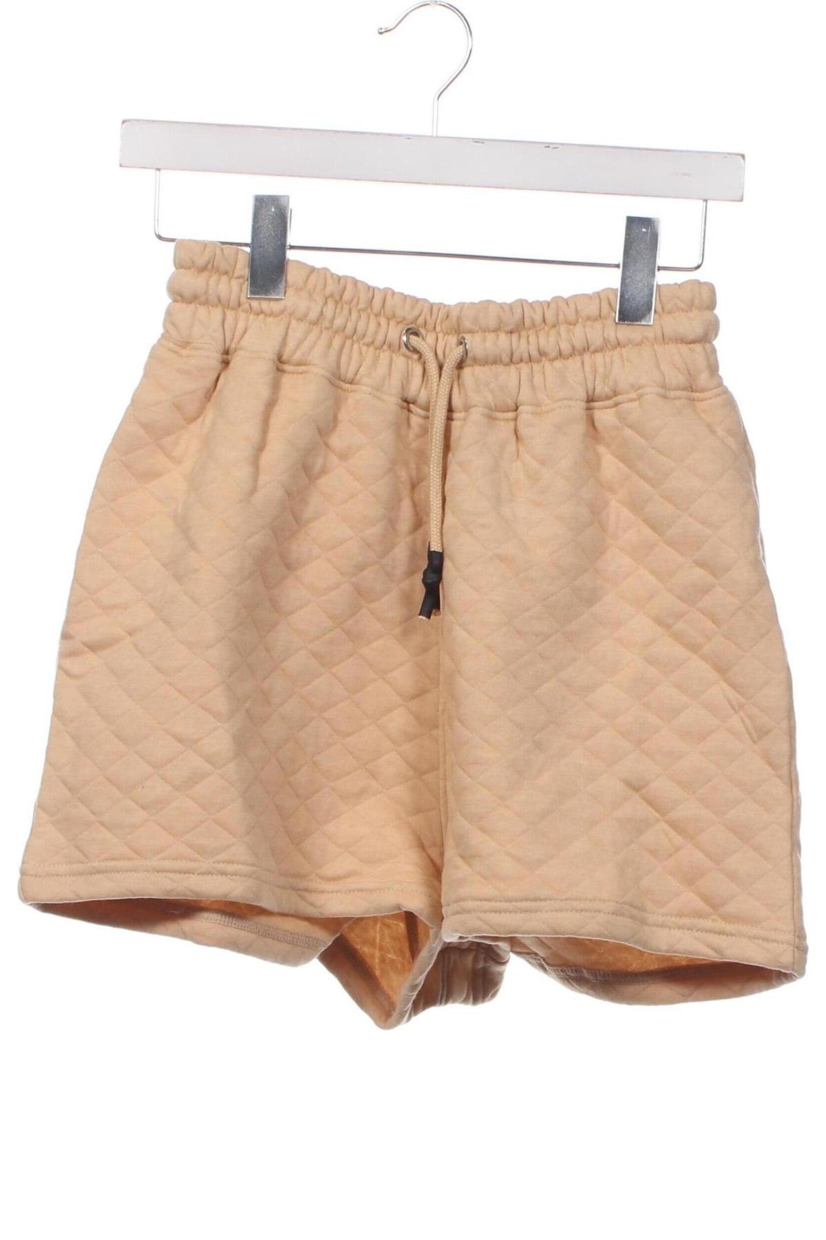 Дамски къс панталон Public Desire, Размер XS, Цвят Бежов, Цена 13,33 лв.