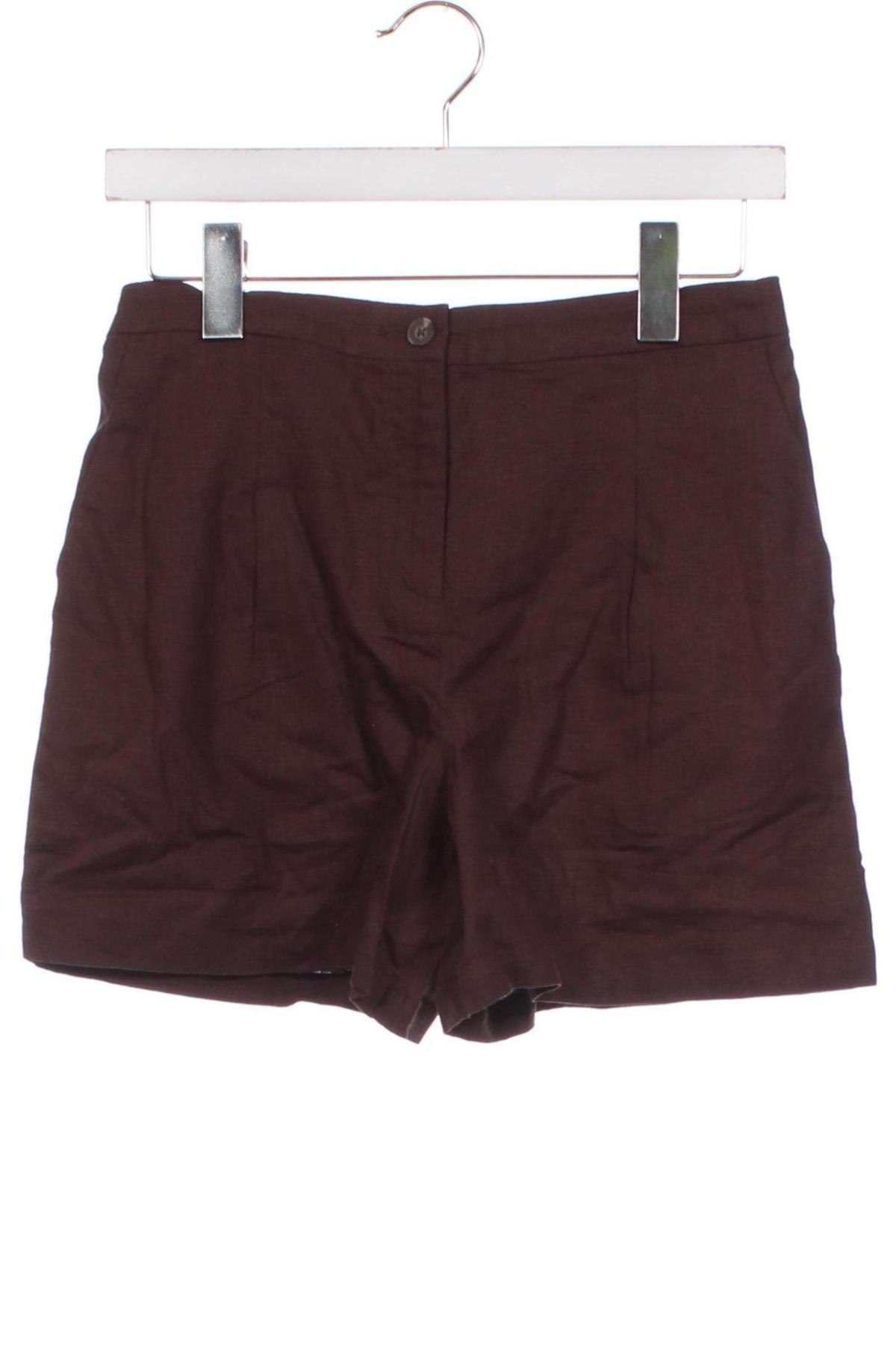 Дамски къс панталон Re.draft, Размер XS, Цвят Кафяв, Цена 72,00 лв.