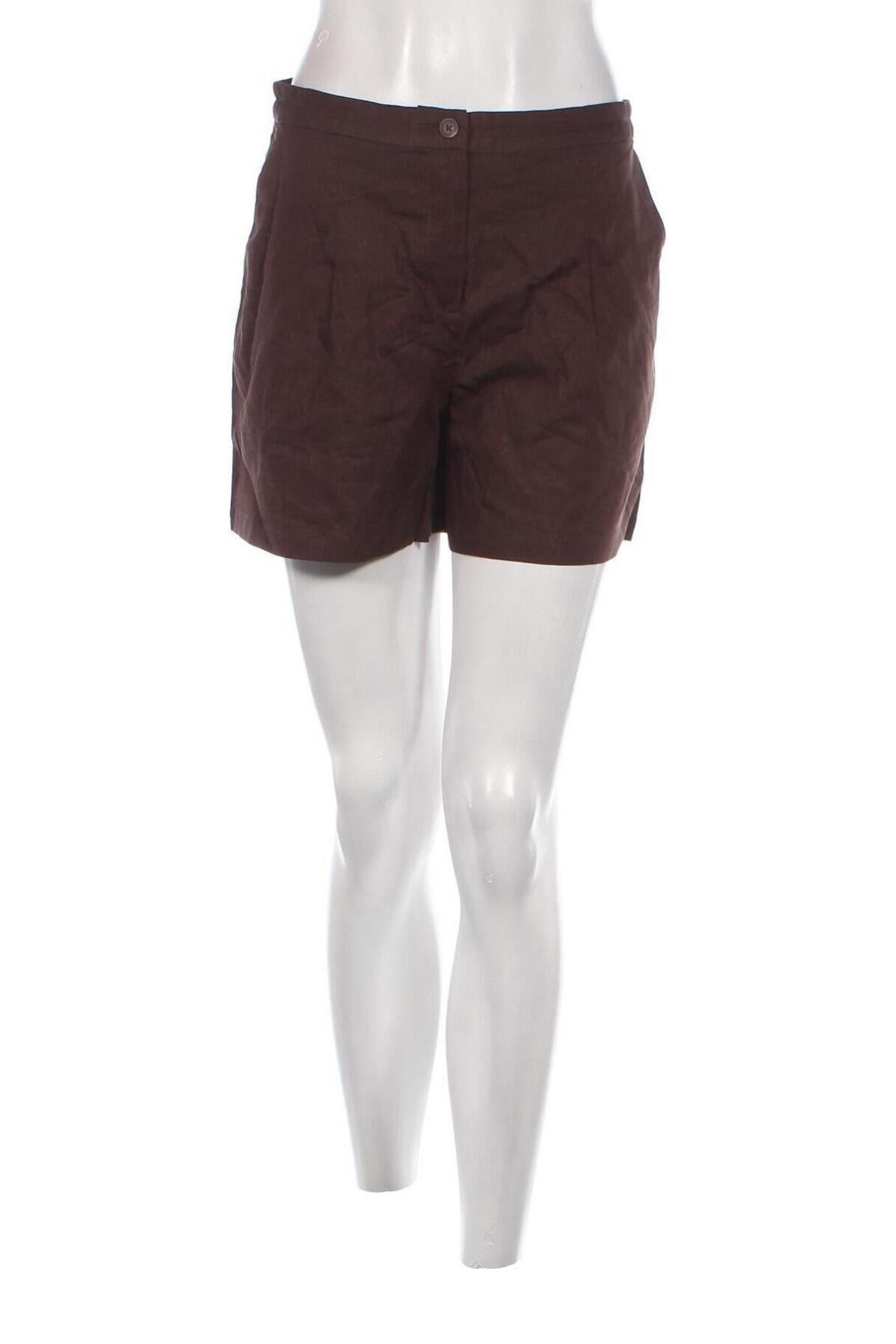Γυναικείο κοντό παντελόνι Re.draft, Μέγεθος S, Χρώμα Καφέ, Τιμή 37,11 €