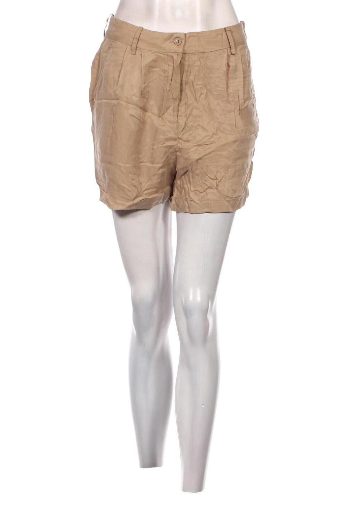 Дамски къс панталон Superdry, Размер M, Цвят Бежов, Цена 20,40 лв.