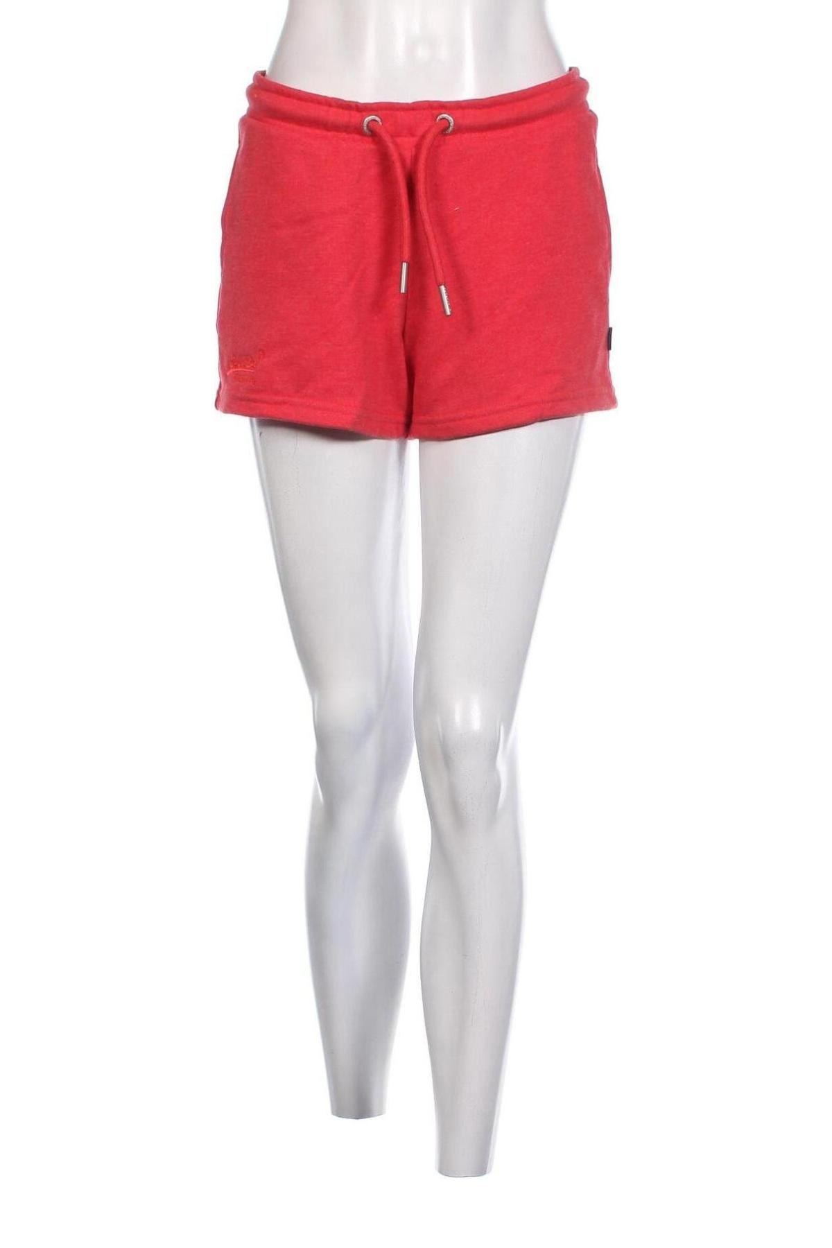 Γυναικείο κοντό παντελόνι Superdry, Μέγεθος M, Χρώμα Κόκκινο, Τιμή 13,32 €