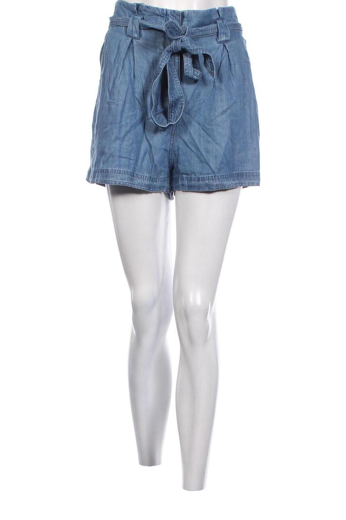 Pantaloni scurți de femei Superdry, Mărime L, Culoare Albastru, Preț 62,63 Lei