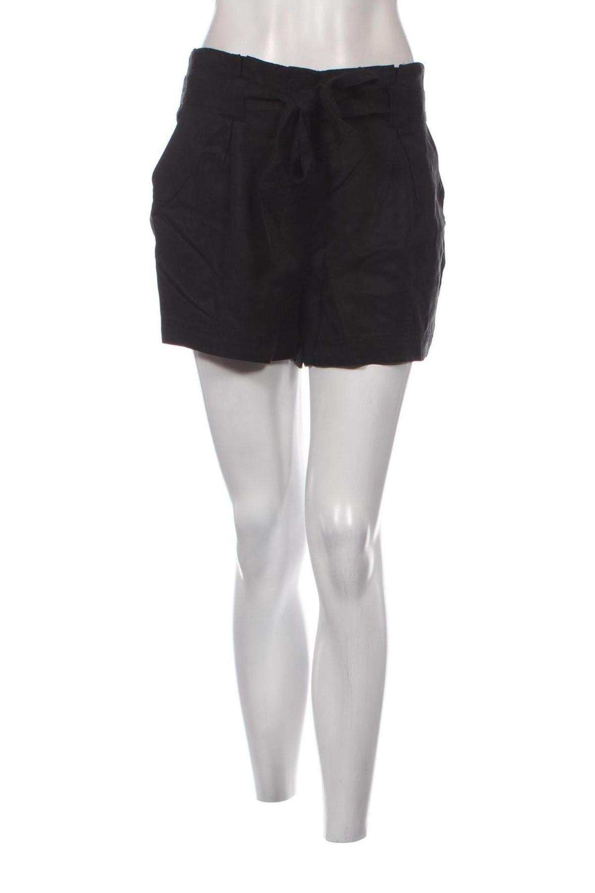 Дамски къс панталон Superdry, Размер S, Цвят Черен, Цена 19,04 лв.