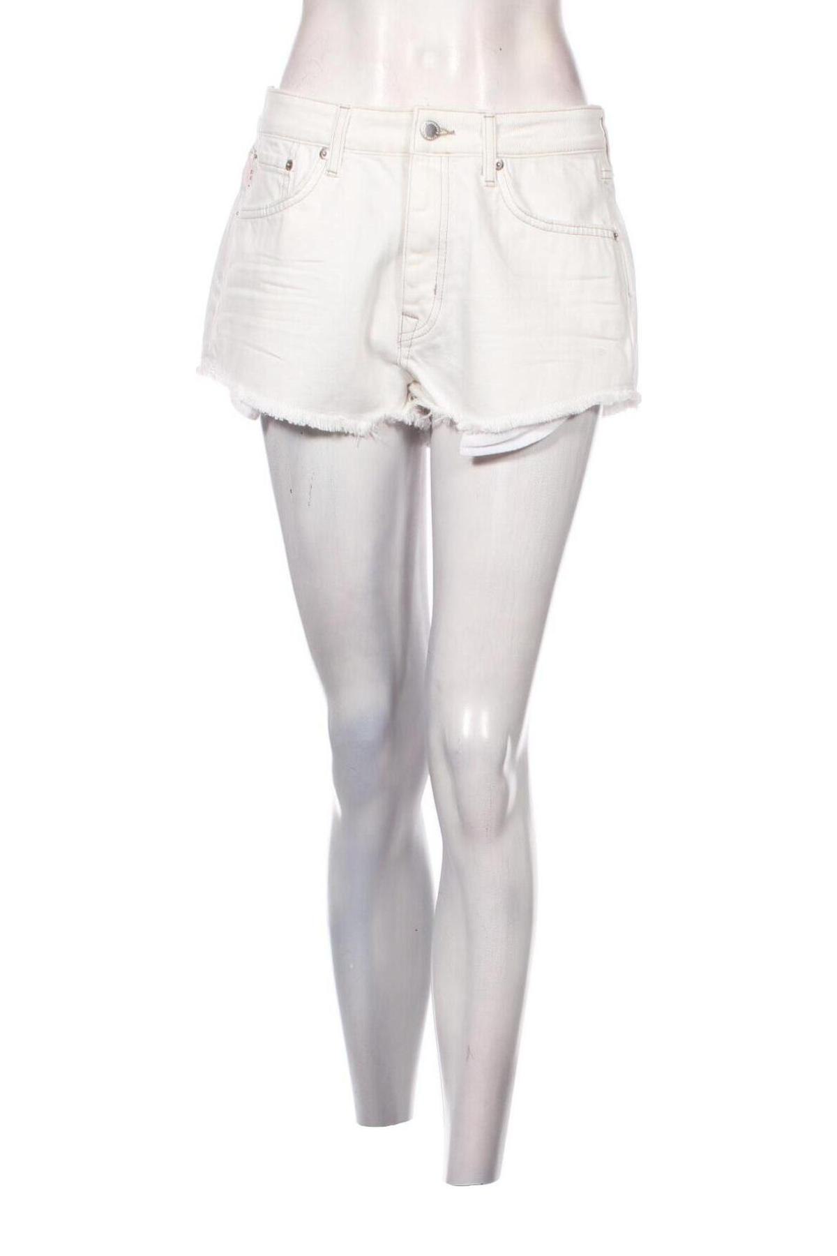 Pantaloni scurți de femei Superdry, Mărime S, Culoare Alb, Preț 64,87 Lei