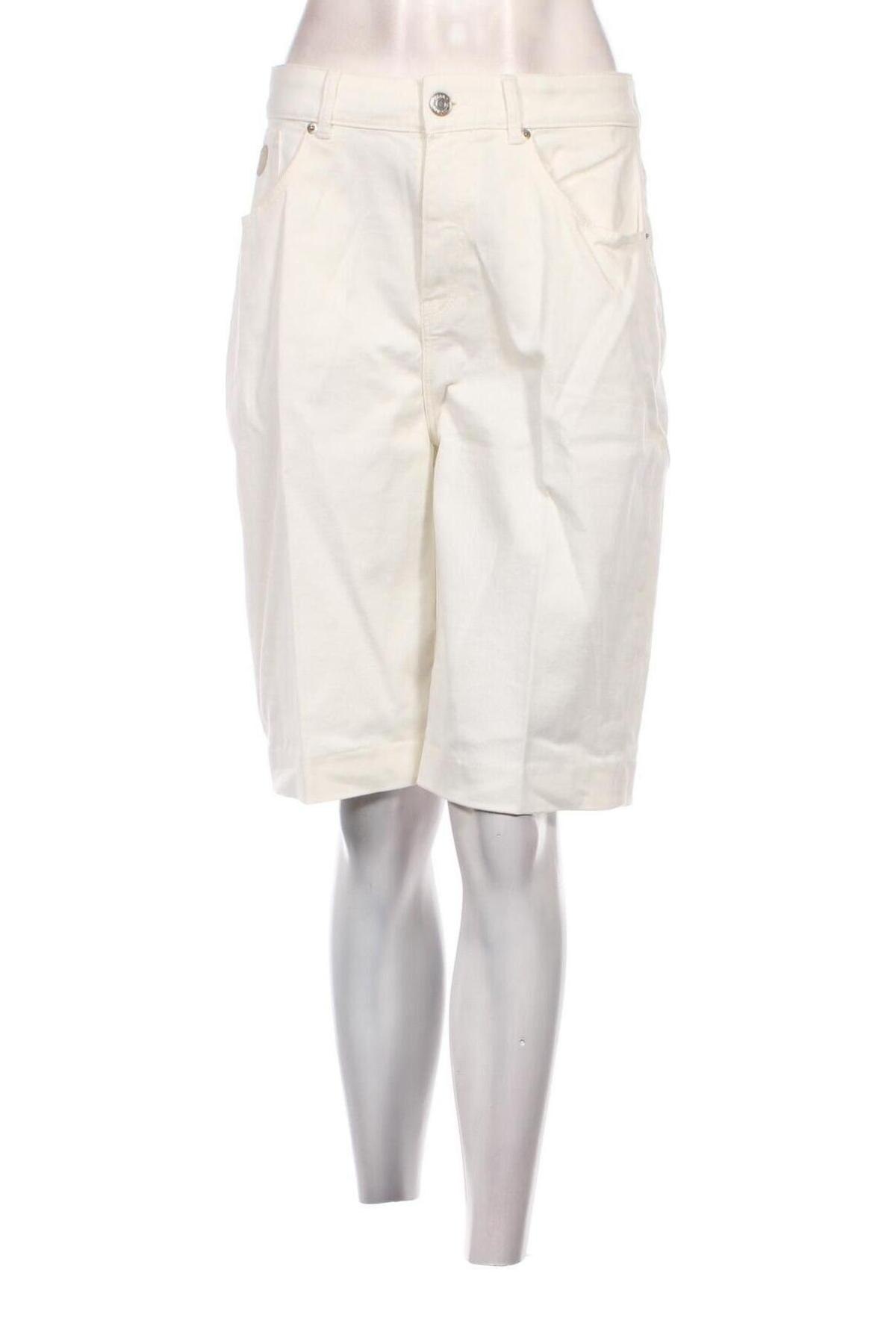 Pantaloni scurți de femei Trussardi, Mărime S, Culoare Alb, Preț 80,53 Lei