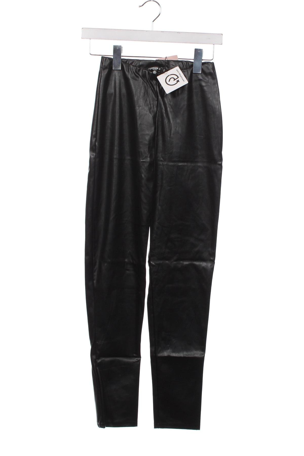 Női bőr hatású leggings Missguided, Méret XS, Szín Fekete, Ár 7 611 Ft