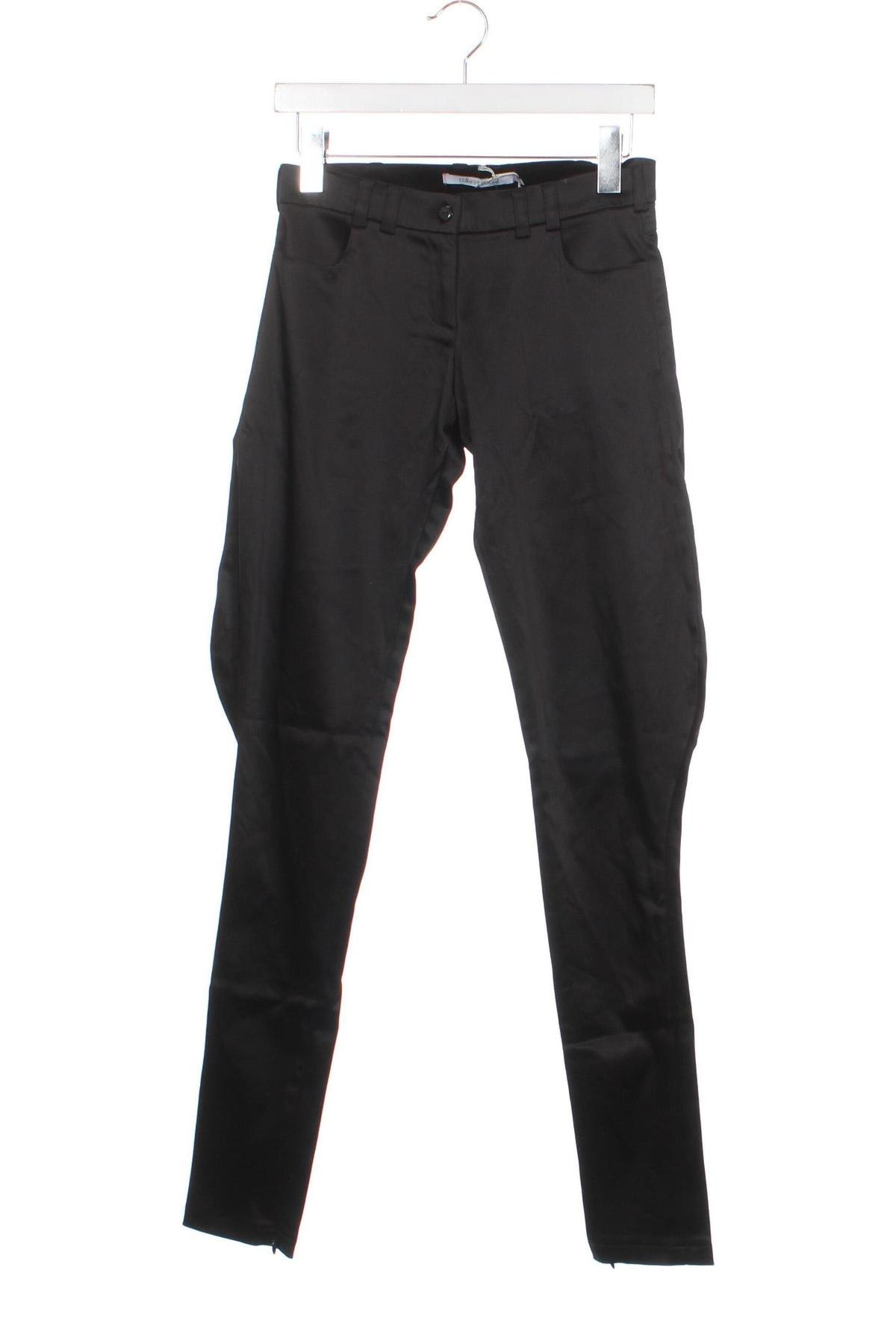 Дамски панталон, Размер XS, Цвят Черен, Цена 20,24 лв.