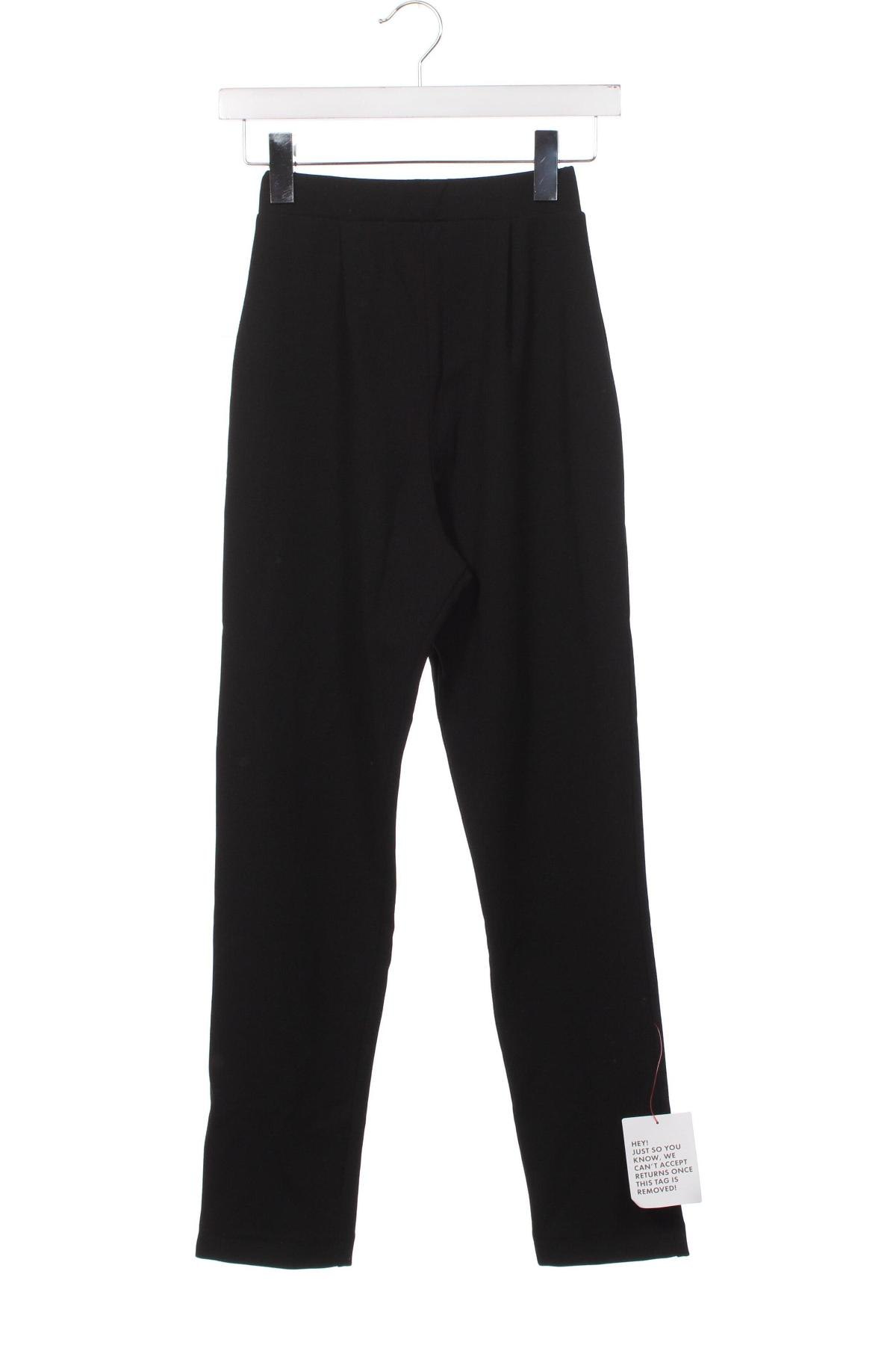Дамски панталон ASOS, Размер XXS, Цвят Черен, Цена 12,18 лв.