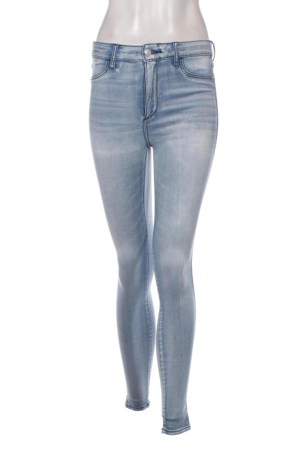Pantaloni de femei Abercrombie & Fitch, Mărime S, Culoare Albastru, Preț 125,00 Lei