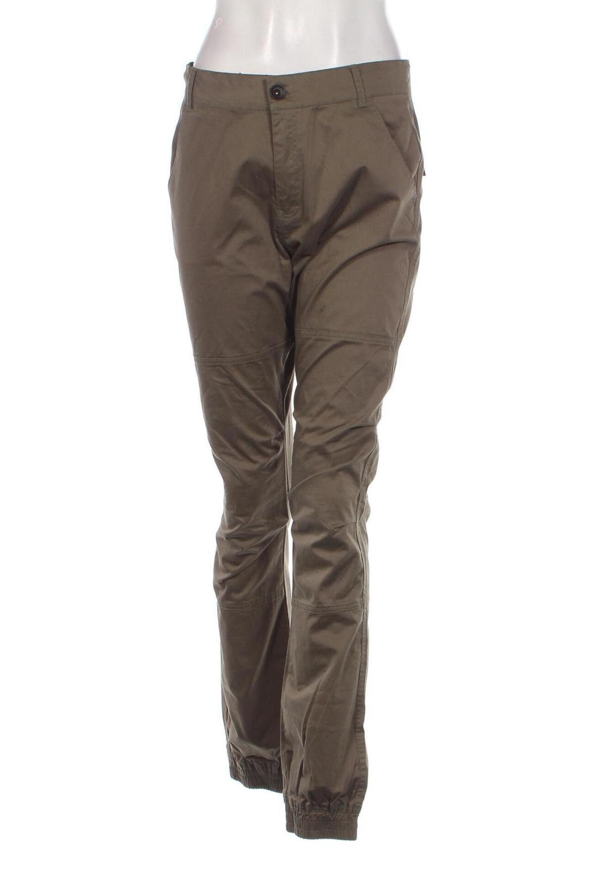 Дамски панталон Beckaro, Размер L, Цвят Зелен, Цена 9,20 лв.