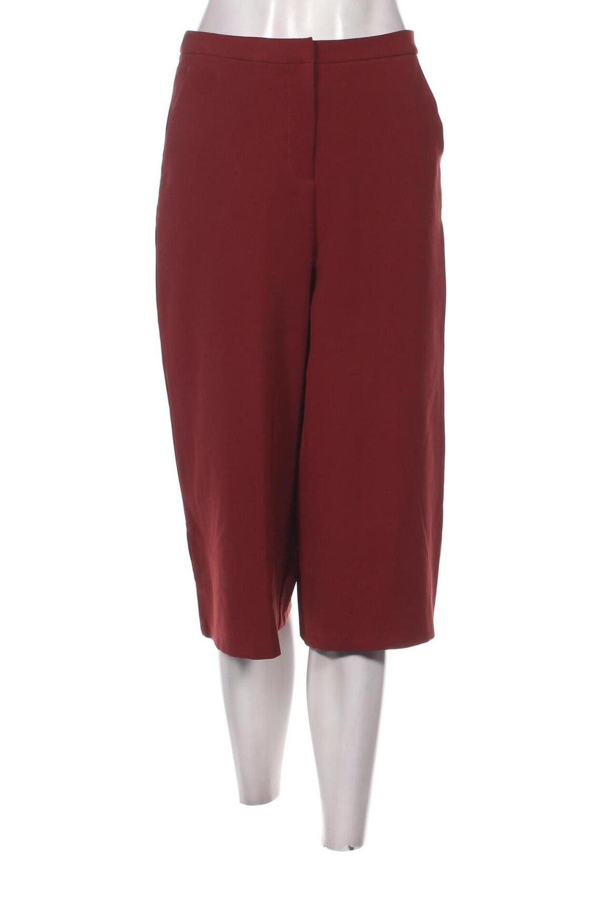 Dámské kalhoty  Bershka, Velikost S, Barva Červená, Cena  367,00 Kč