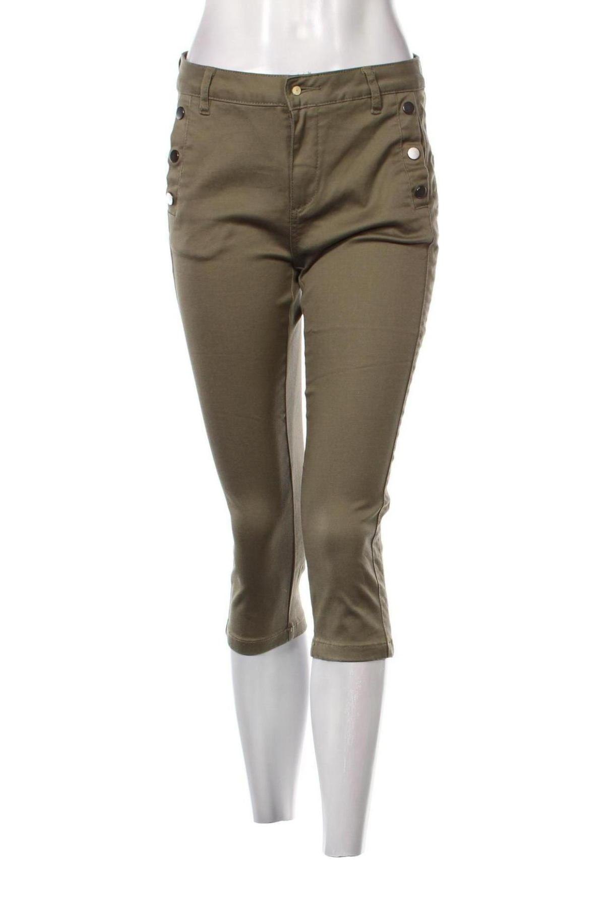 Pantaloni de femei Fransa, Mărime M, Culoare Verde, Preț 15,26 Lei
