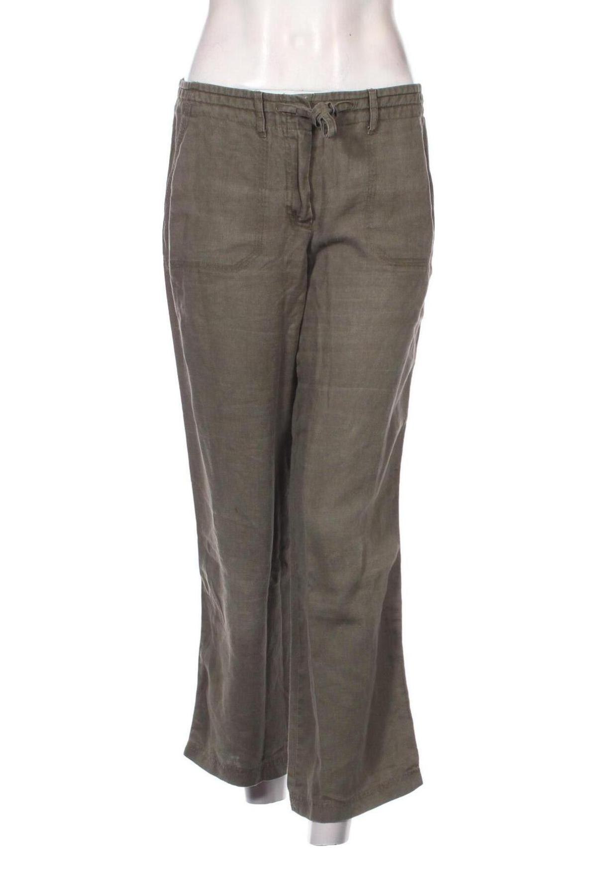 Дамски панталон Gerry Weber, Размер S, Цвят Зелен, Цена 10,78 лв.
