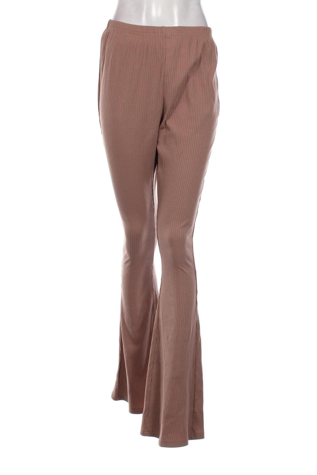 Pantaloni de femei Glamorous, Mărime M, Culoare Maro, Preț 40,07 Lei