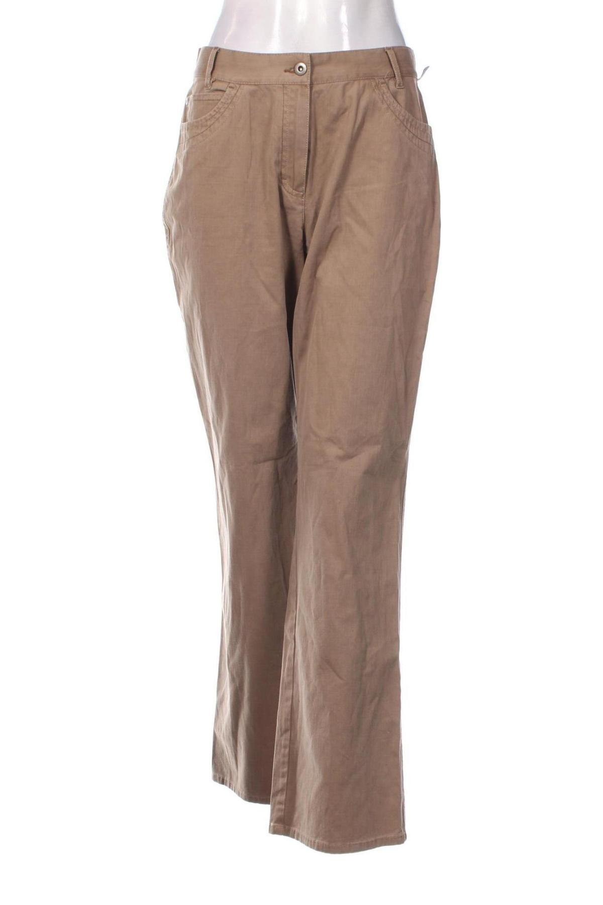 Pantaloni de femei Joy, Mărime M, Culoare Bej, Preț 11,45 Lei