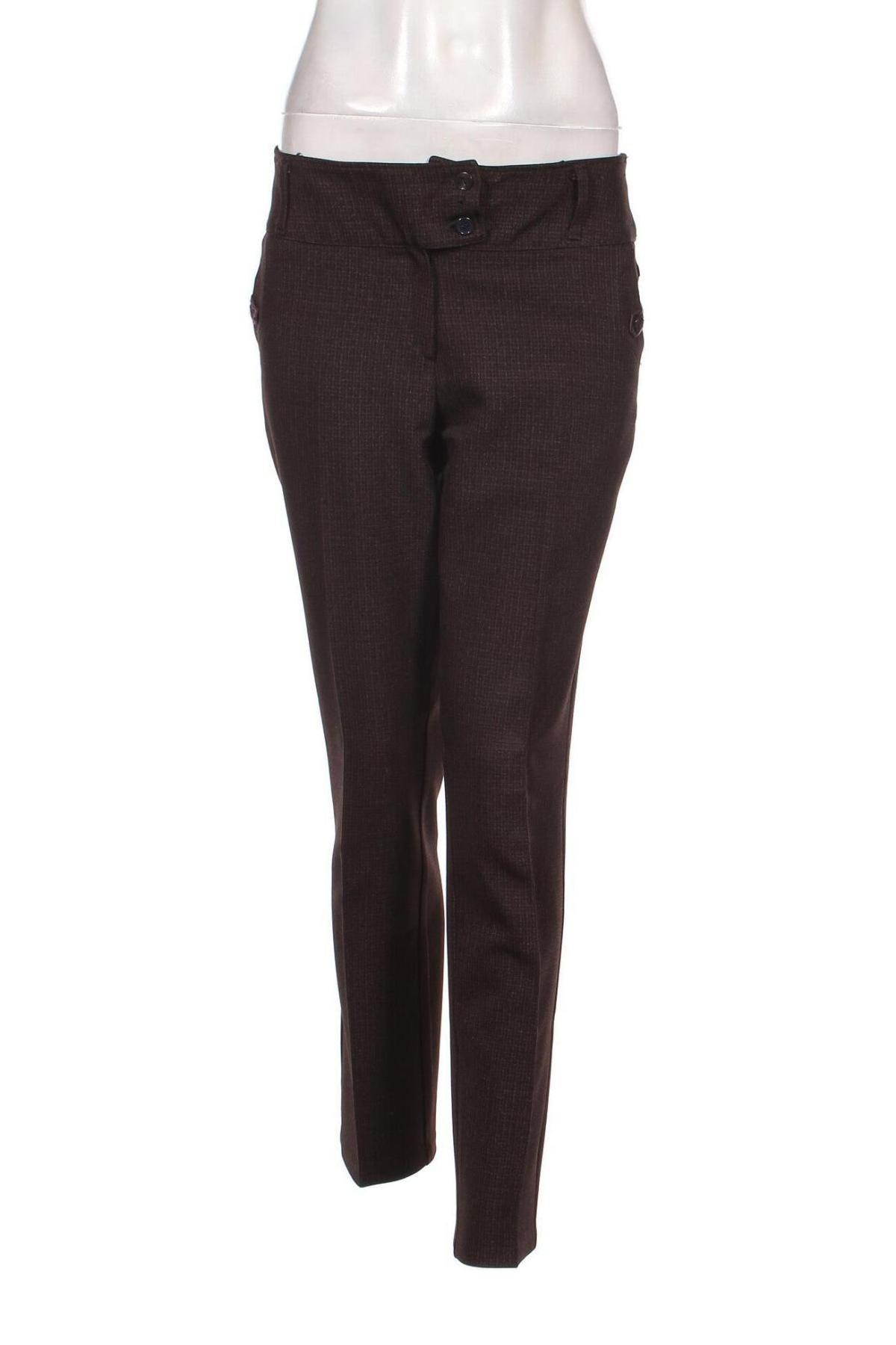 Γυναικείο παντελόνι Karina, Μέγεθος M, Χρώμα Καφέ, Τιμή 12,32 €