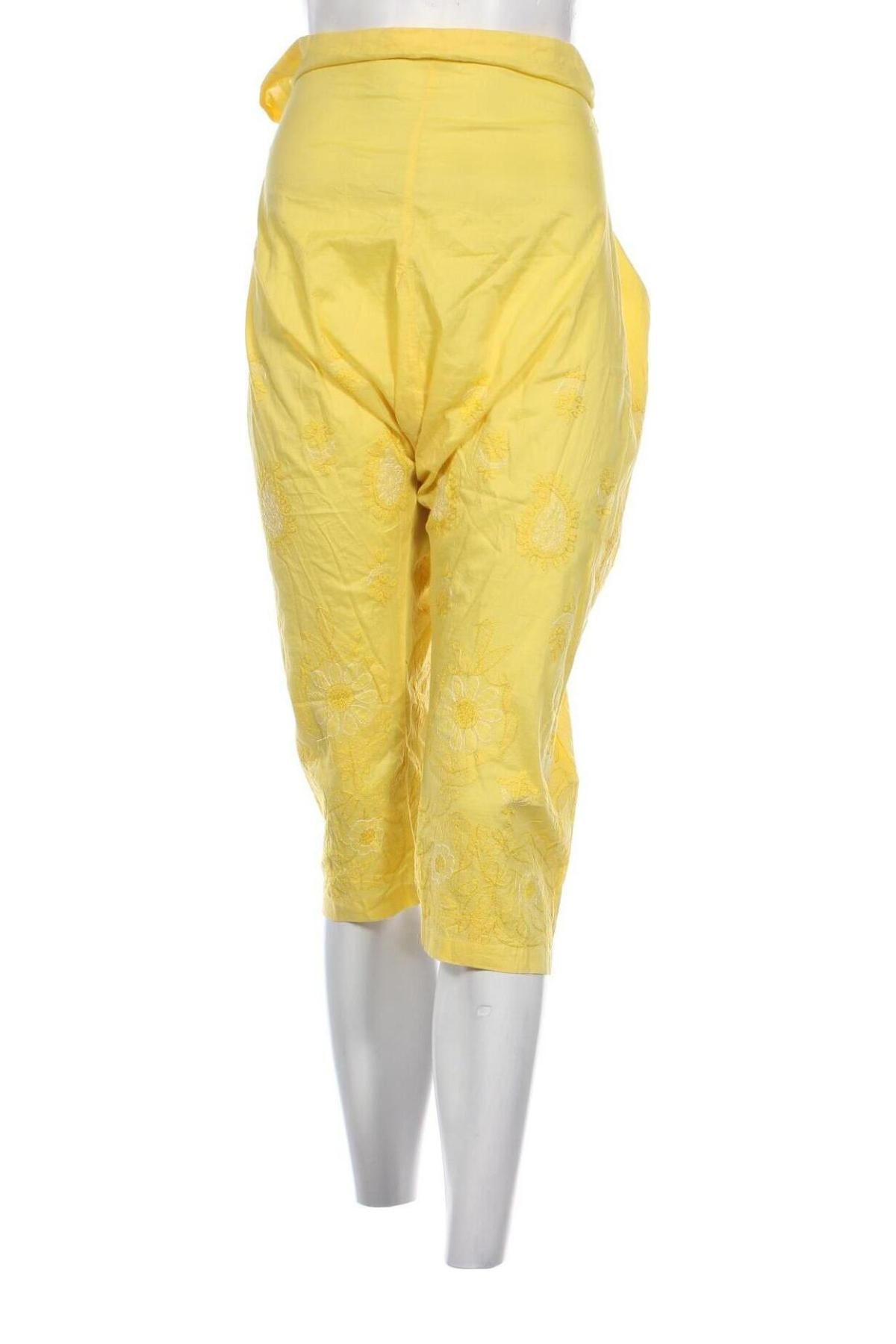 Дамски панталон Miss Sixty, Размер M, Цвят Жълт, Цена 29,20 лв.