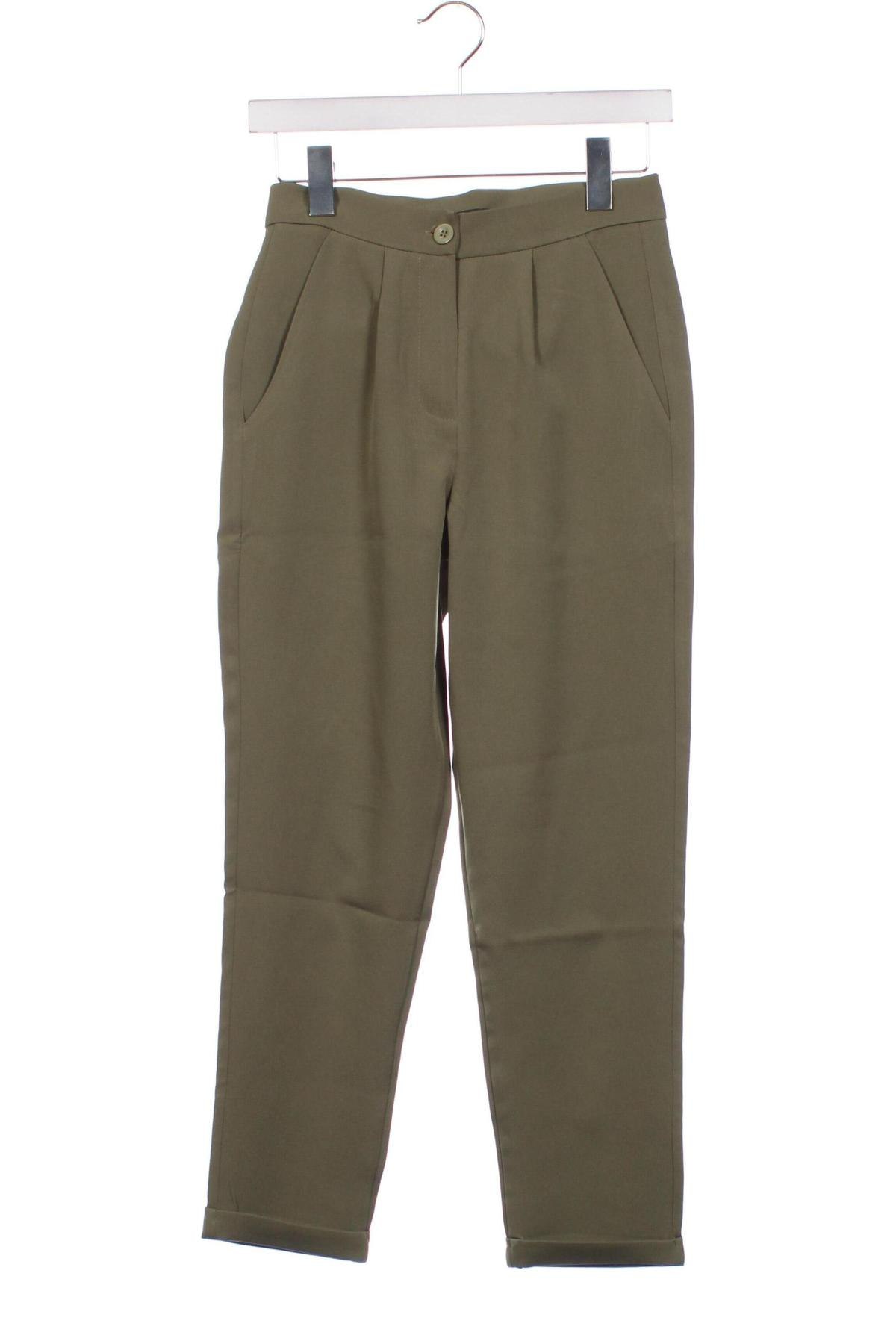 Дамски панталон New Laviva, Размер S, Цвят Зелен, Цена 13,92 лв.