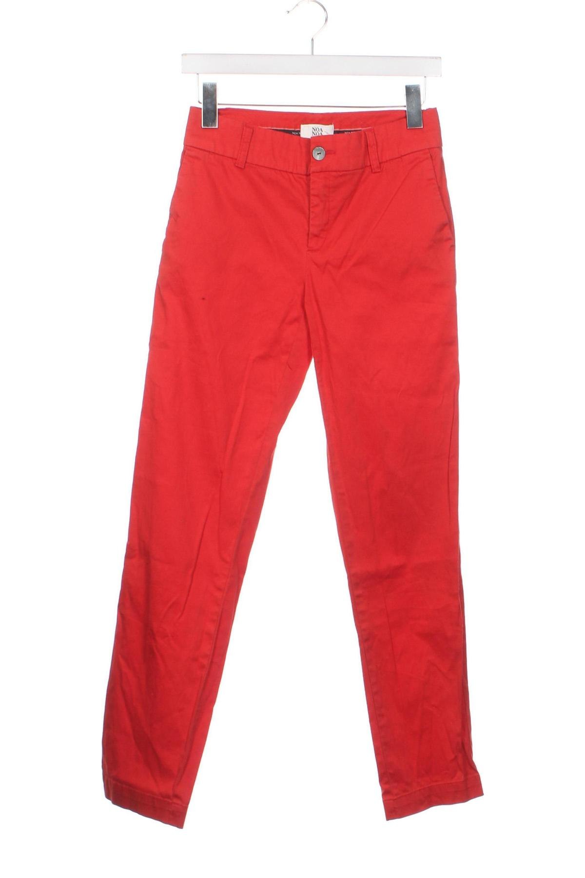 Дамски панталон Noa Noa, Размер XS, Цвят Червен, Цена 9,80 лв.