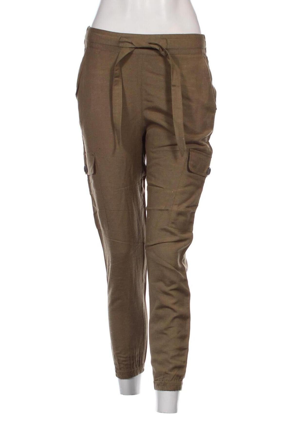 Γυναικείο παντελόνι ONLY, Μέγεθος XS, Χρώμα Πράσινο, Τιμή 10,86 €