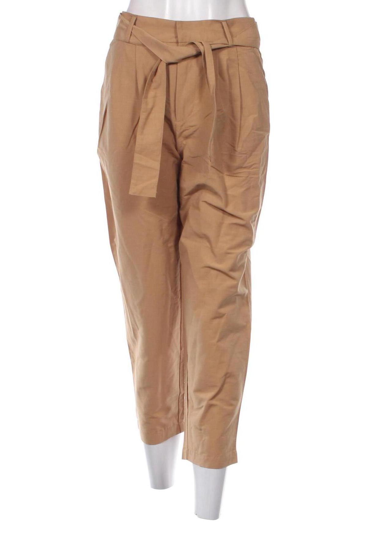 Дамски панталон Object, Размер S, Цвят Бежов, Цена 87,00 лв.