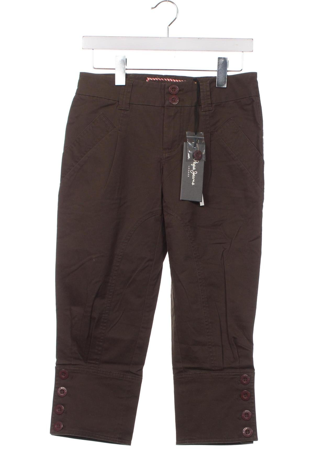Pantaloni de femei Pepe Jeans, Mărime S, Culoare Bej, Preț 48,03 Lei