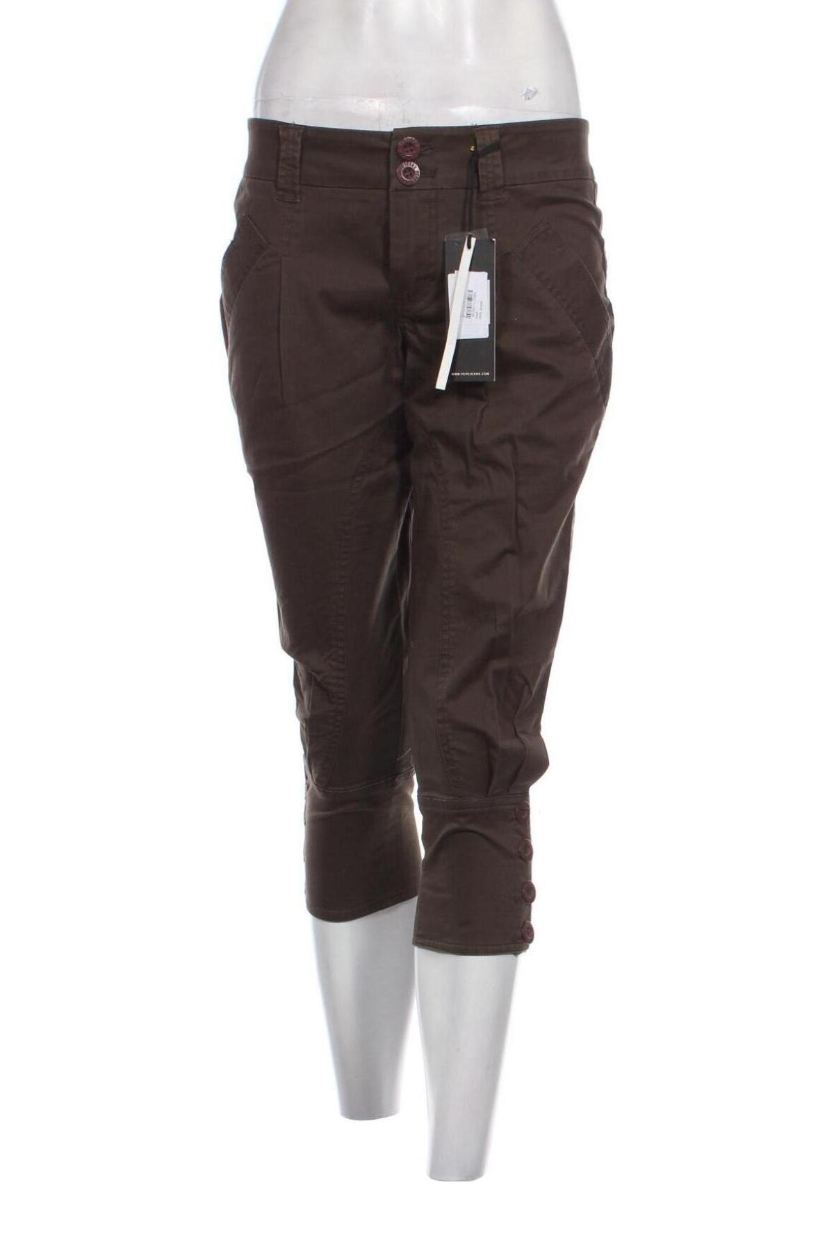 Pantaloni de femei Pepe Jeans, Mărime M, Culoare Bej, Preț 81,64 Lei