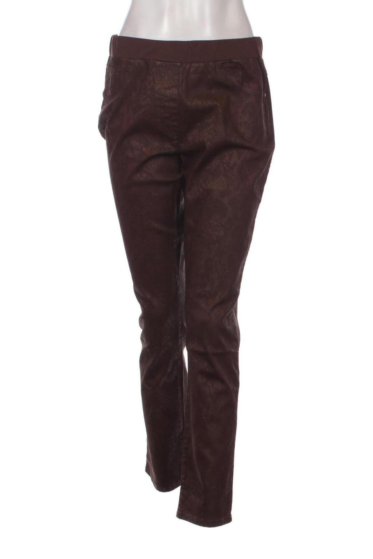 Дамски панталон Pfeffinger, Размер M, Цвят Кафяв, Цена 46,00 лв.