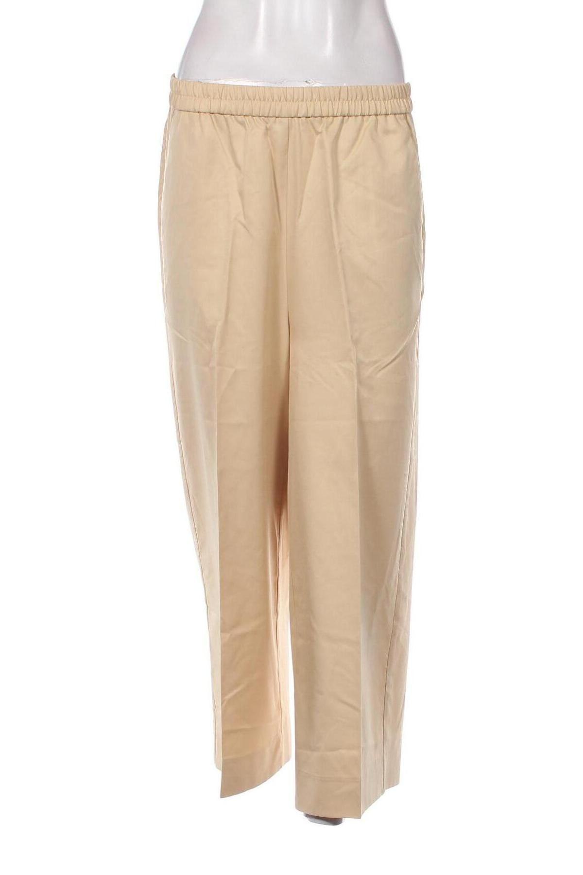 Pantaloni de femei Pieces, Mărime M, Culoare Bej, Preț 26,64 Lei