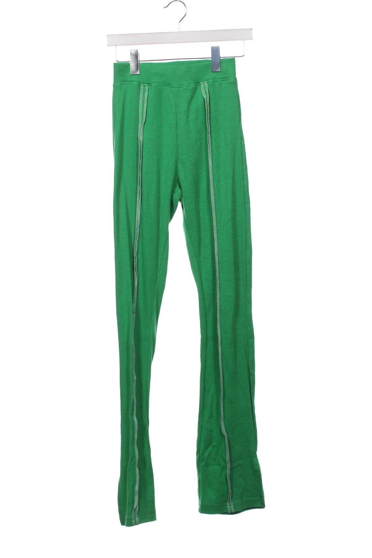 Γυναικείο παντελόνι Public Desire, Μέγεθος XS, Χρώμα Πράσινο, Τιμή 23,71 €