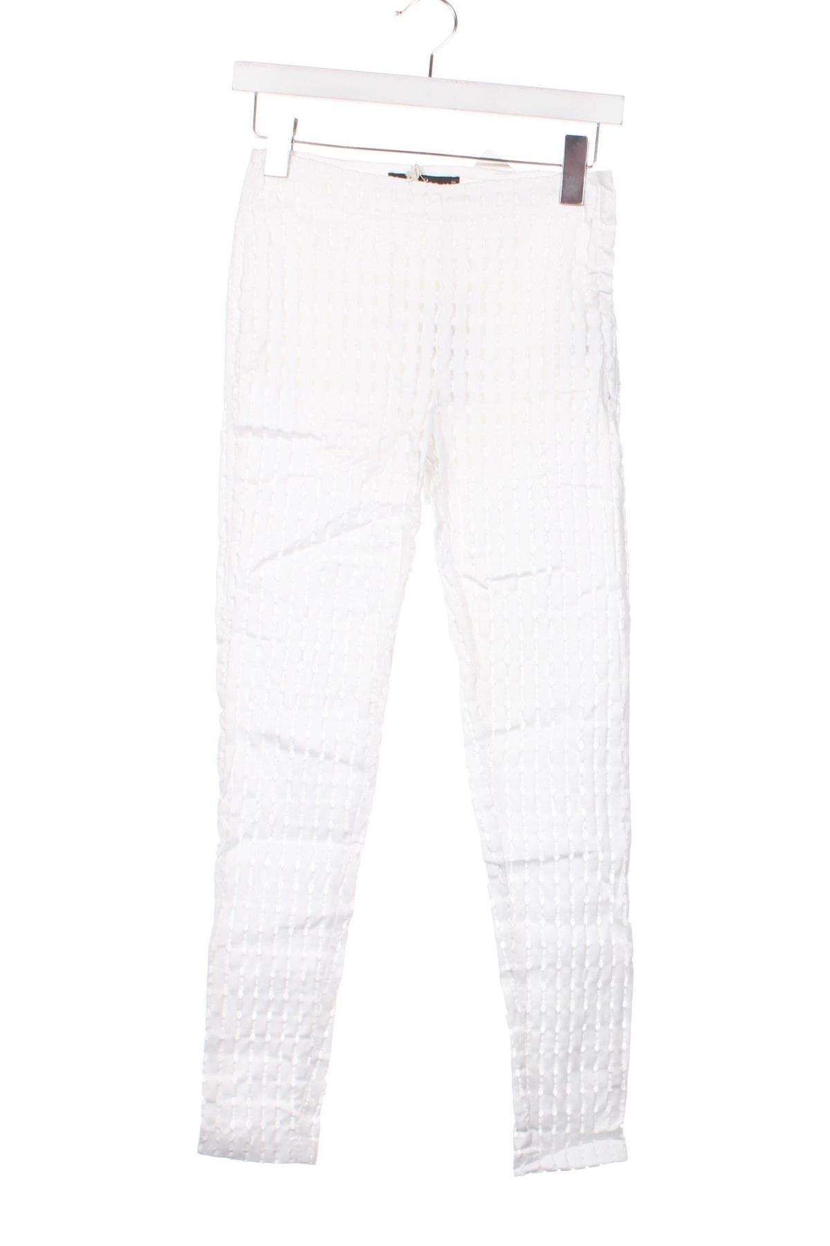 Γυναικείο παντελόνι Religion, Μέγεθος XS, Χρώμα Λευκό, Τιμή 10,16 €