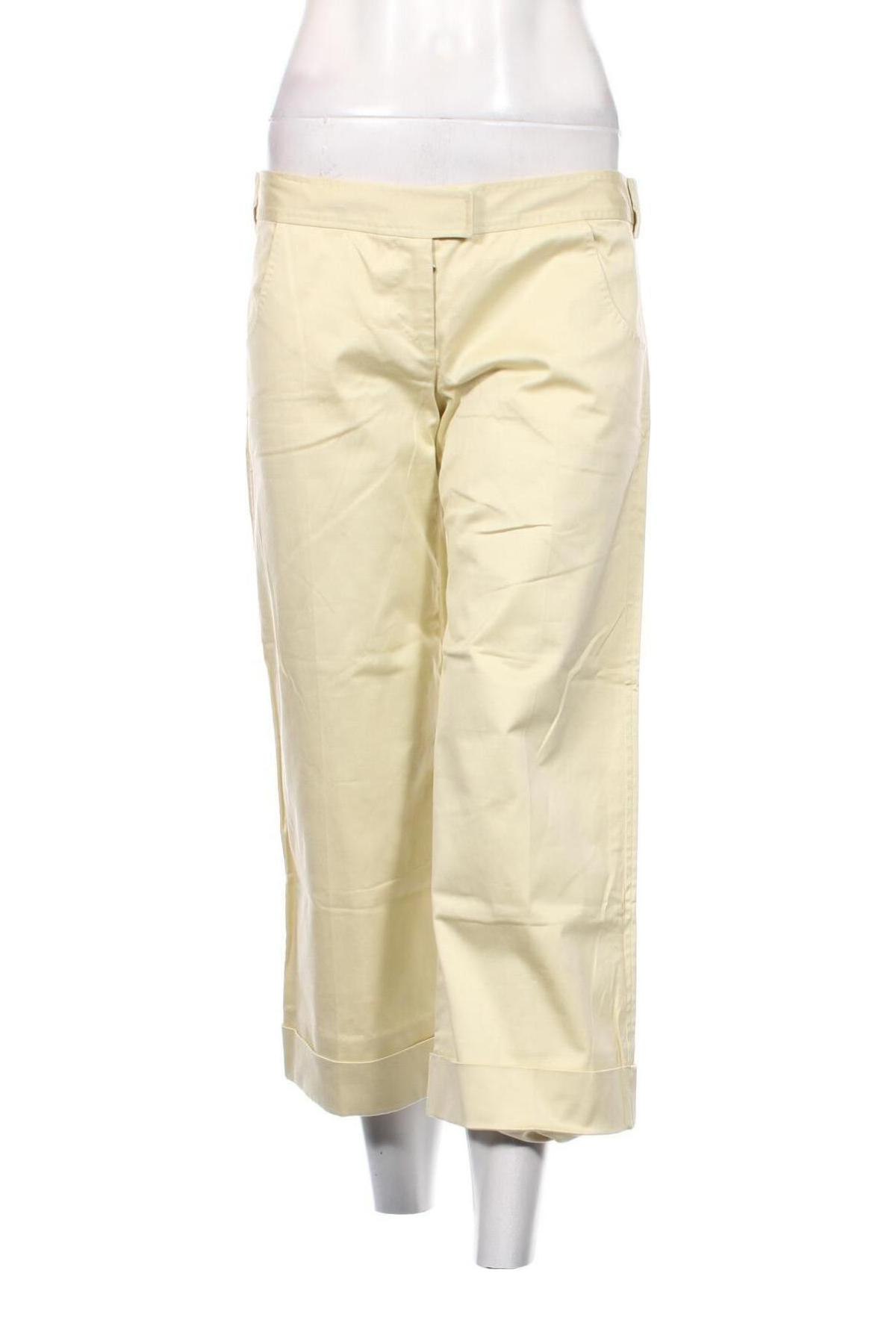 Pantaloni de femei Stella McCartney, Mărime M, Culoare Ecru, Preț 423,47 Lei